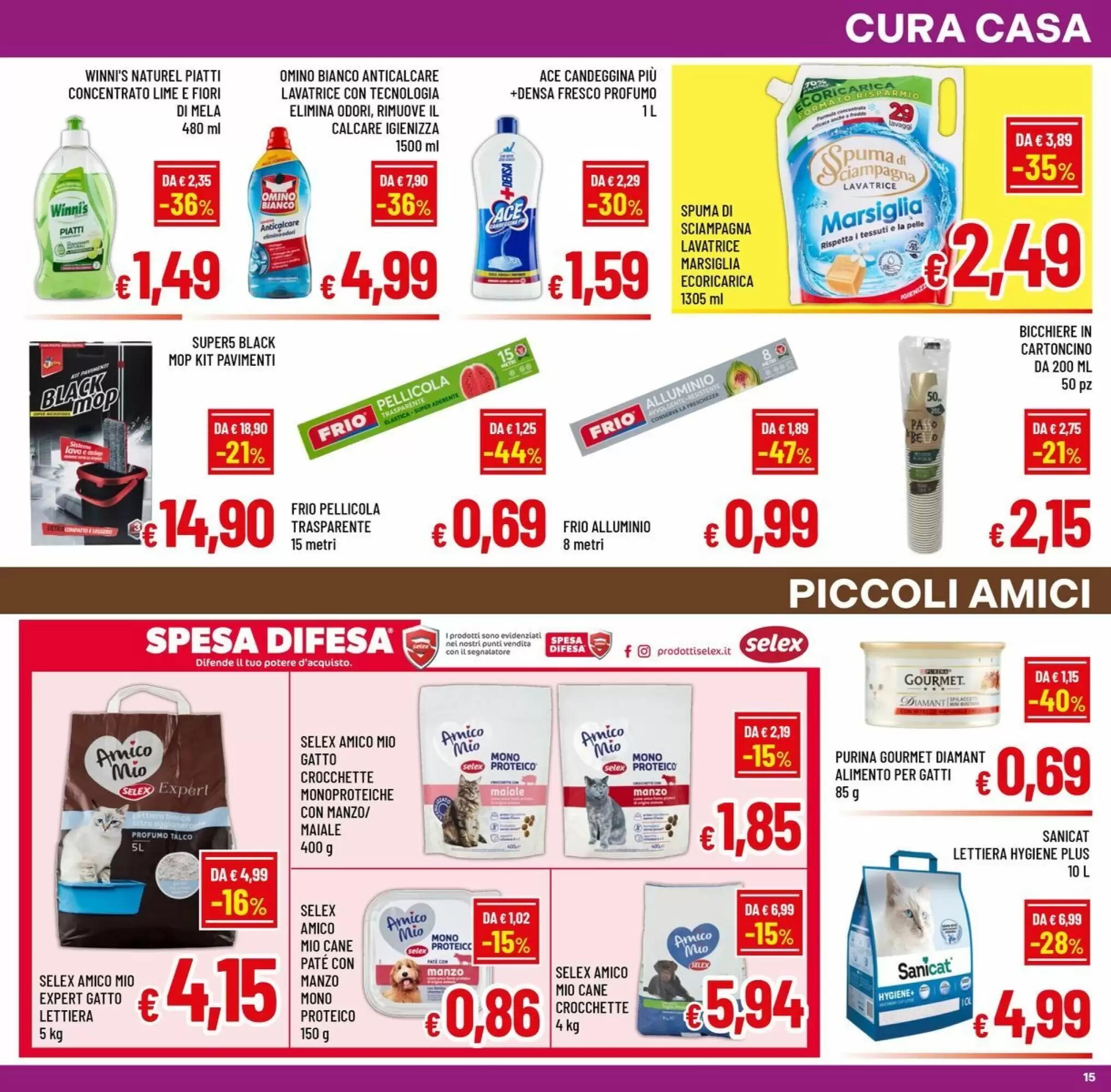 Volantino promozionale Famila Market  valide dal 19/08/2026 - Pagina 15.