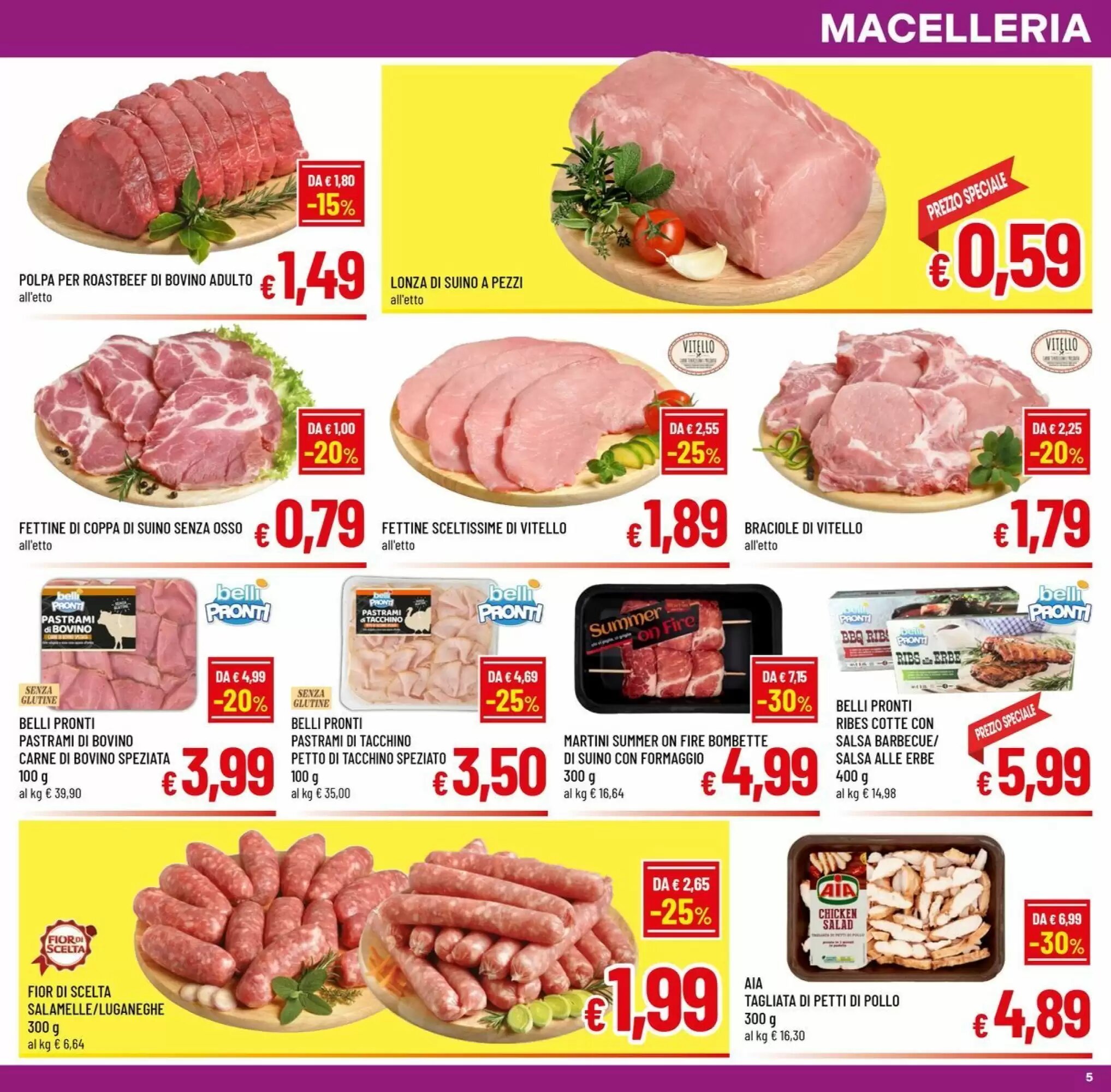Volantino promozionale Famila Market  valide dal 19/08/2026 - Pagina 5.