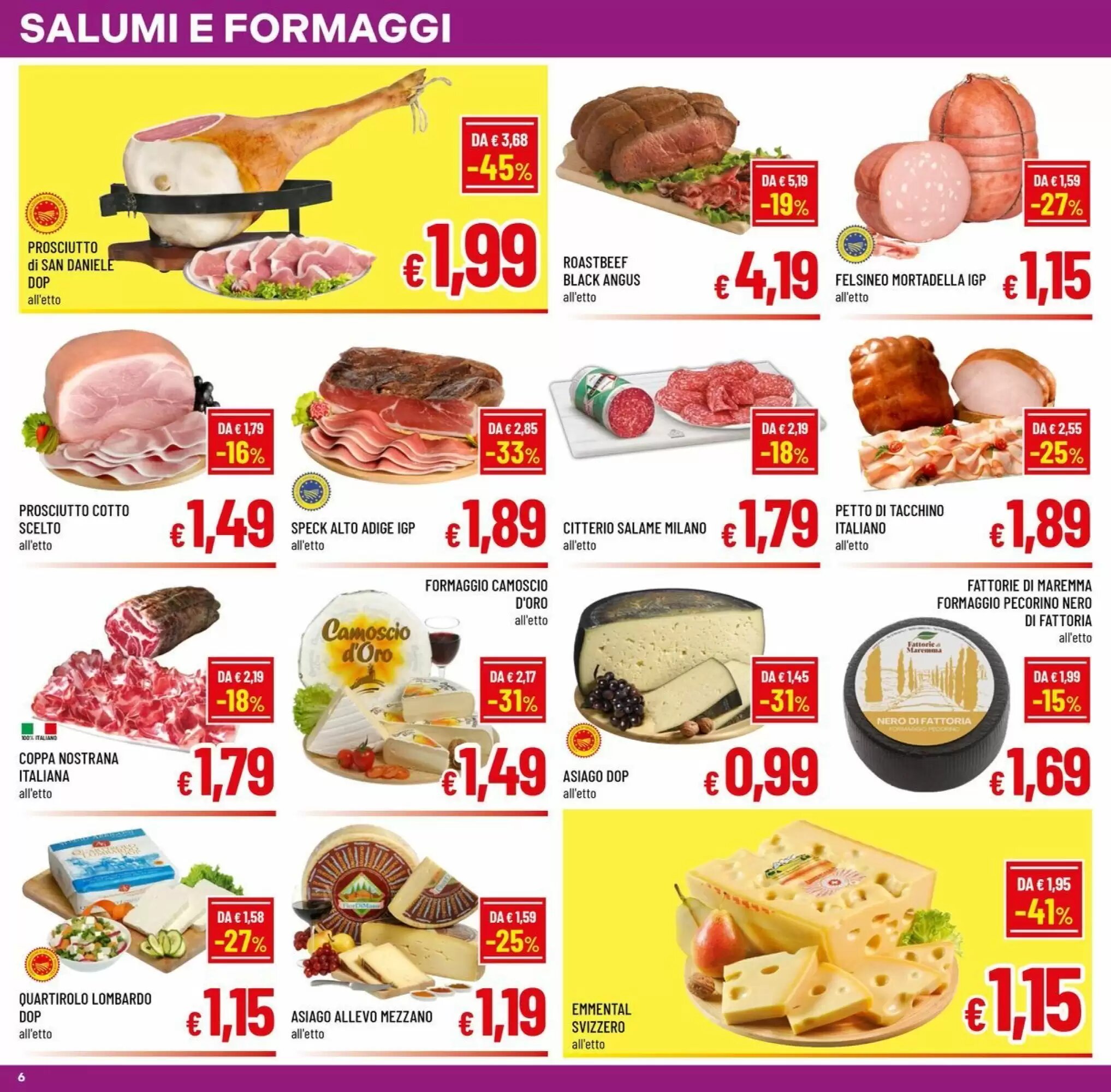 Volantino promozionale Famila Market  valide dal 19/08/2026 - Pagina 6.