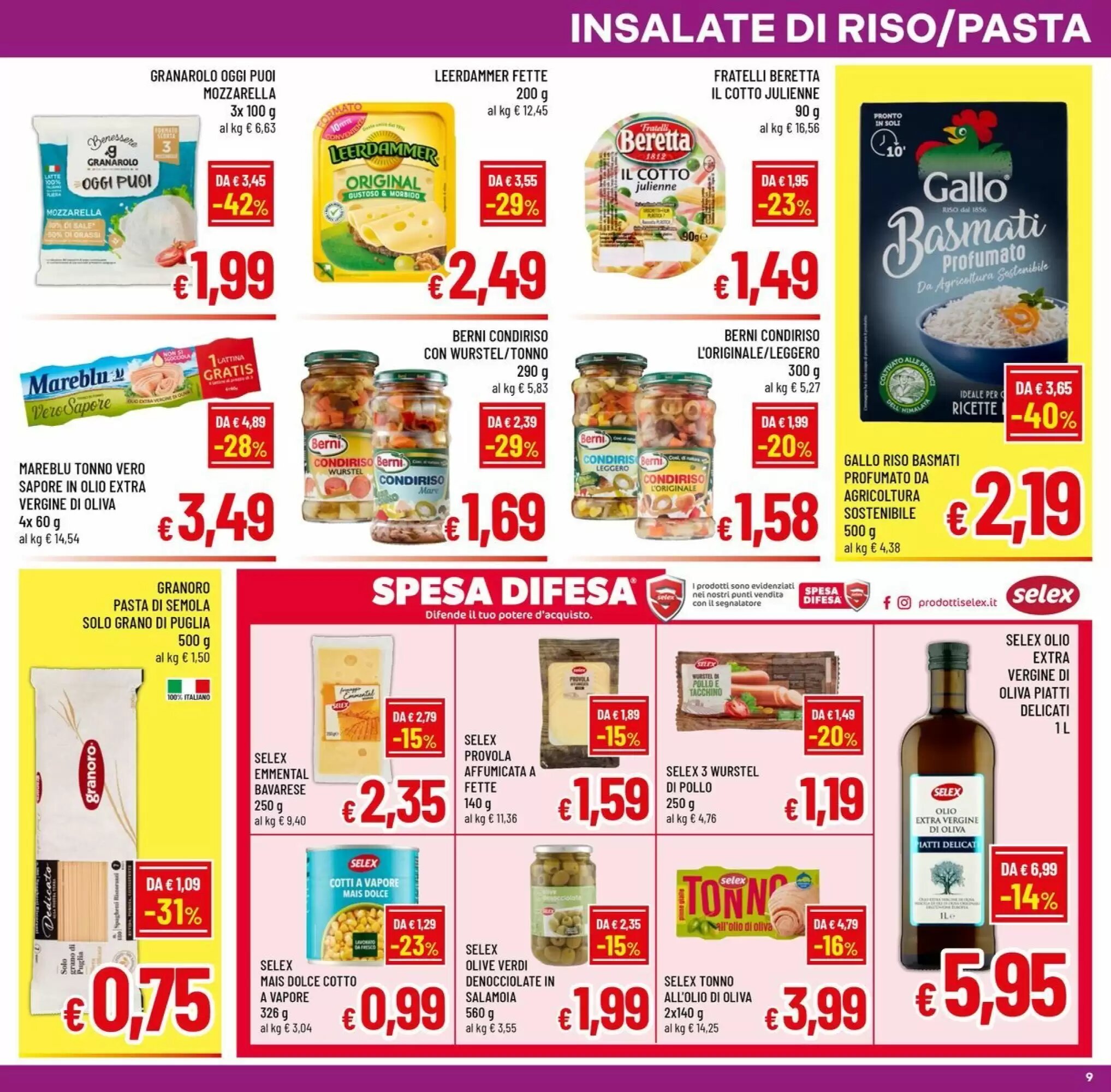 Volantino promozionale Famila Market  valide dal 19/08/2026 - Pagina 9.