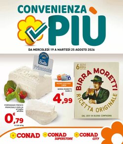 Volantino promozionale Conad City  valide dal 19/08/2026