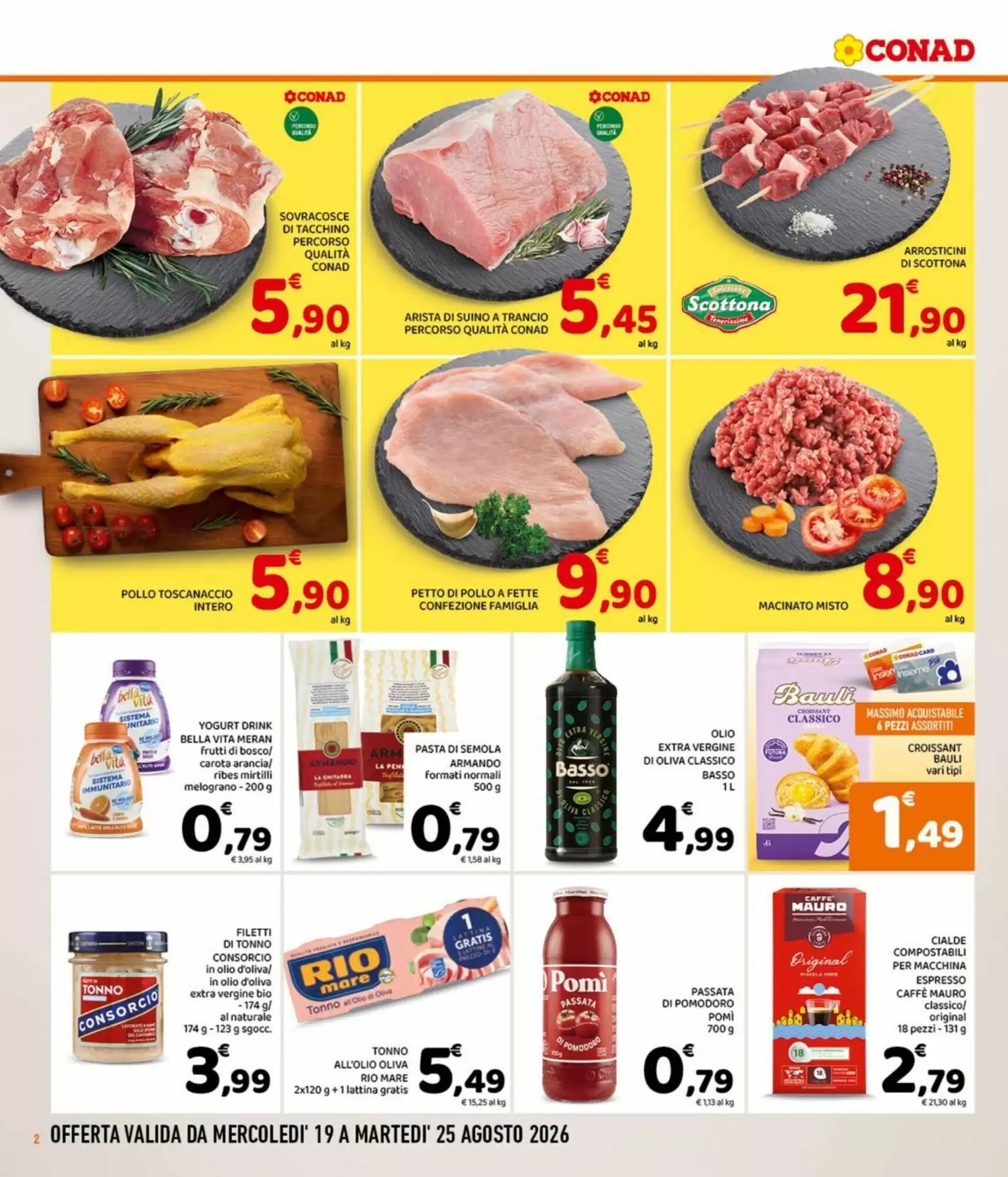 Volantino promozionale Conad City  valide dal 19/08/2026 - Pagina 2.