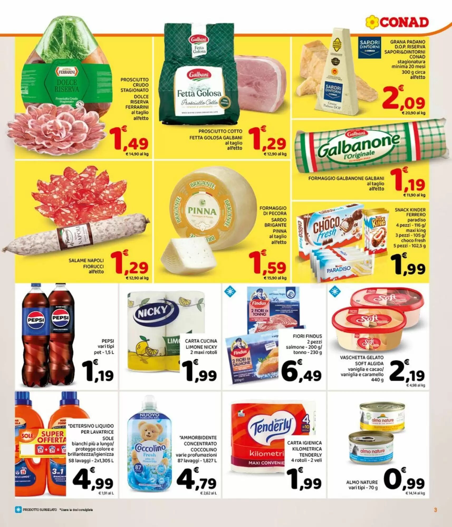 Volantino promozionale Conad  valide dal 19/08/2026 - Pagina 3.