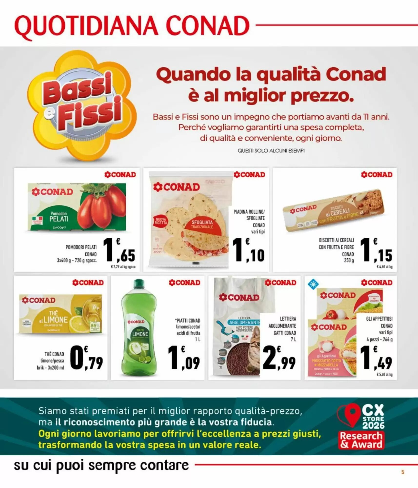 Volantino promozionale Conad  valide dal 19/08/2026 - Pagina 5.