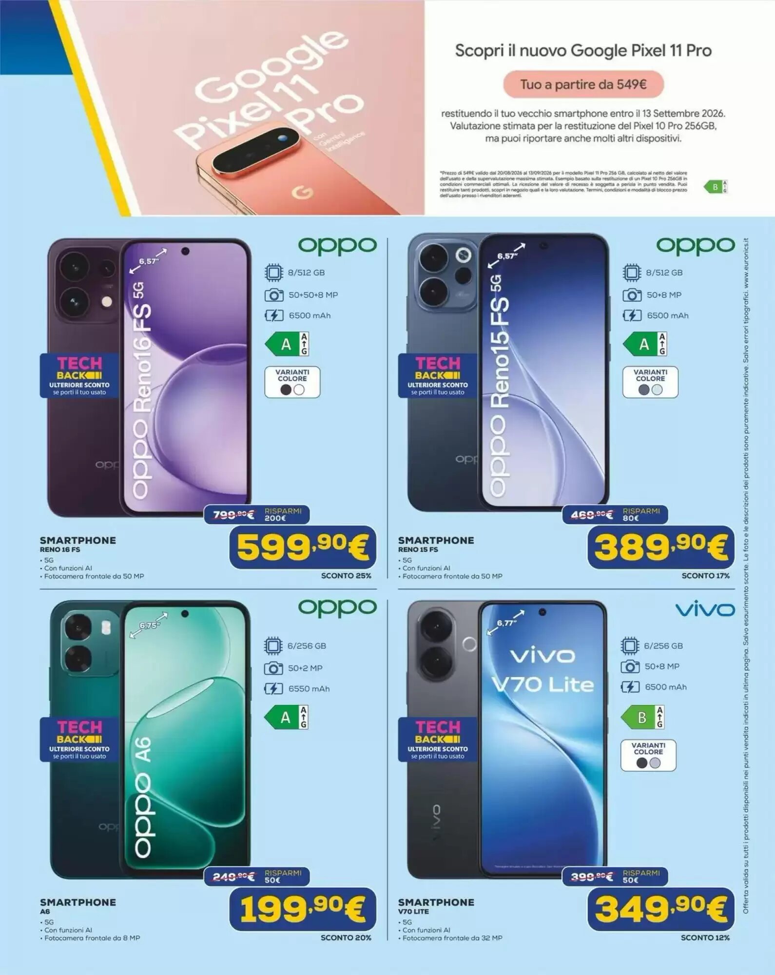 Volantino promozionale Euronics  valide dal 19/08/2026 - Pagina 13.