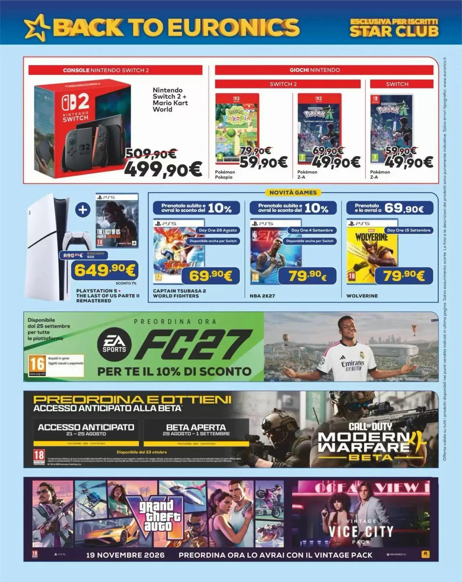 Volantino promozionale Euronics  valide dal 19/08/2026 - Pagina 19.
