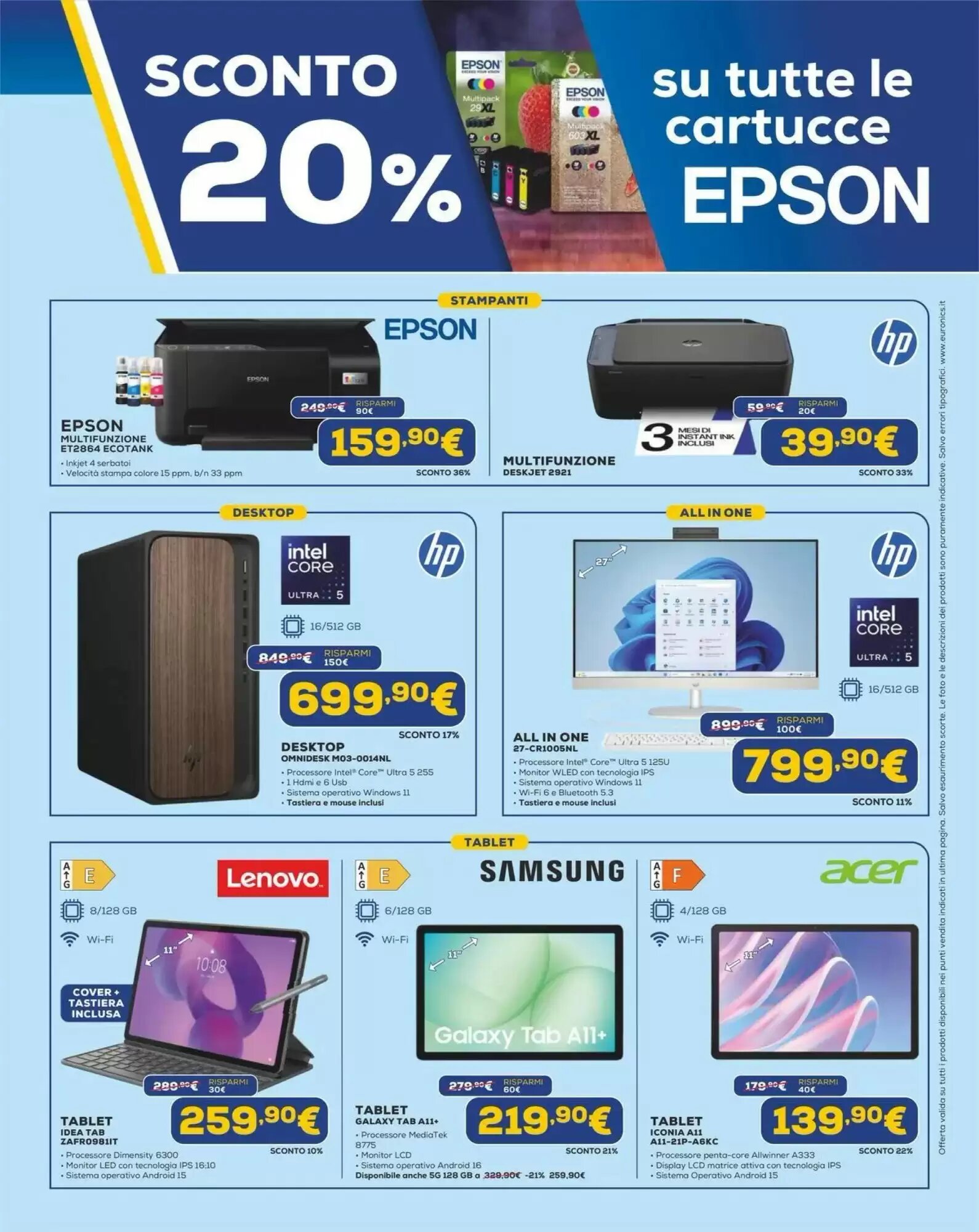 Volantino promozionale Euronics  valide dal 19/08/2026 - Pagina 7.