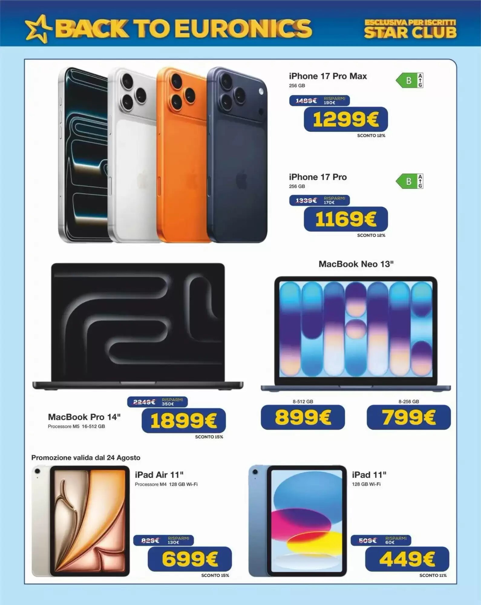 Volantino promozionale Euronics  valide dal 19/08/2026 - Pagina 8.