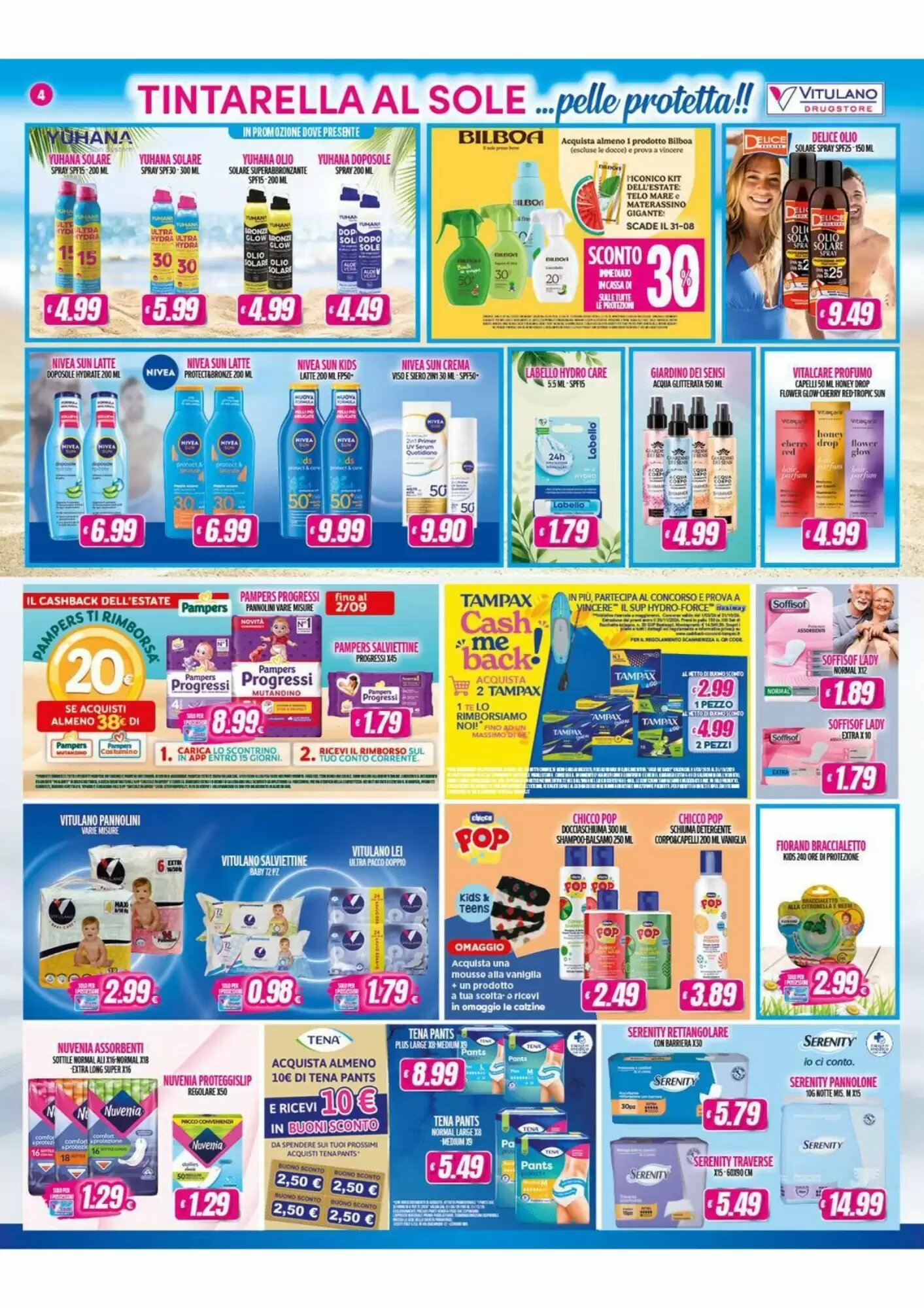 Volantino promozionale Vitulano Drugstore  valide dal 19/08/2026 - Pagina 4.
