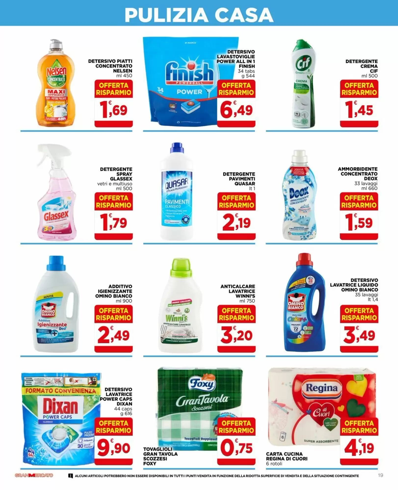 Volantino promozionale Gran mercato  valide dal 19/08/2026 - Pagina 19.