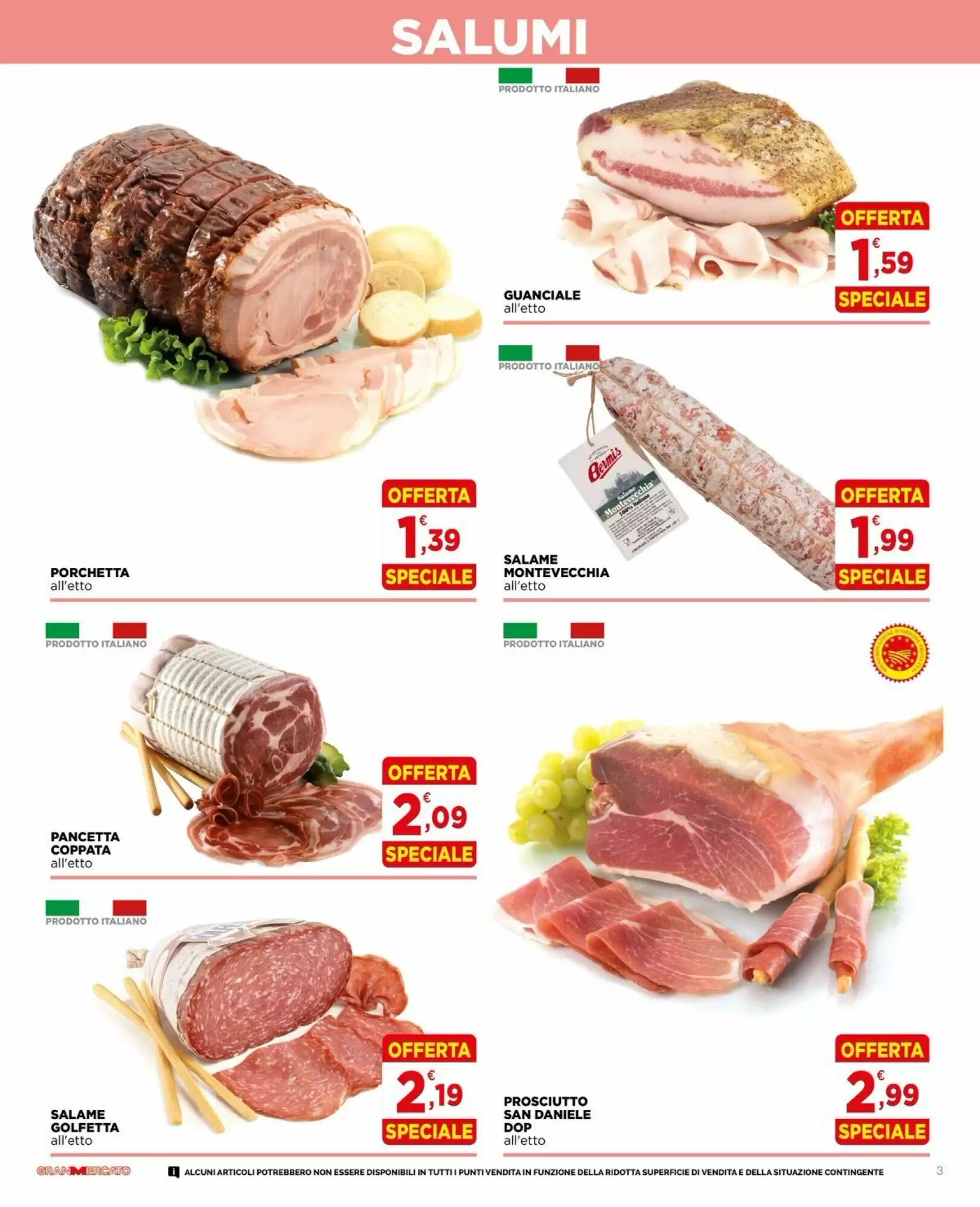 Volantino promozionale Gran mercato  valide dal 19/08/2026 - Pagina 3.
