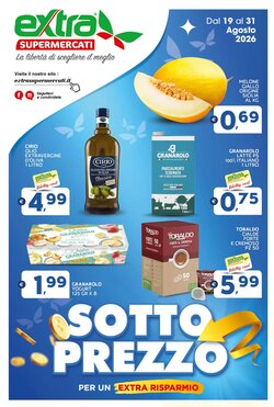 Volantino promozionale Extra Supermercati  valide dal 19/08/2026