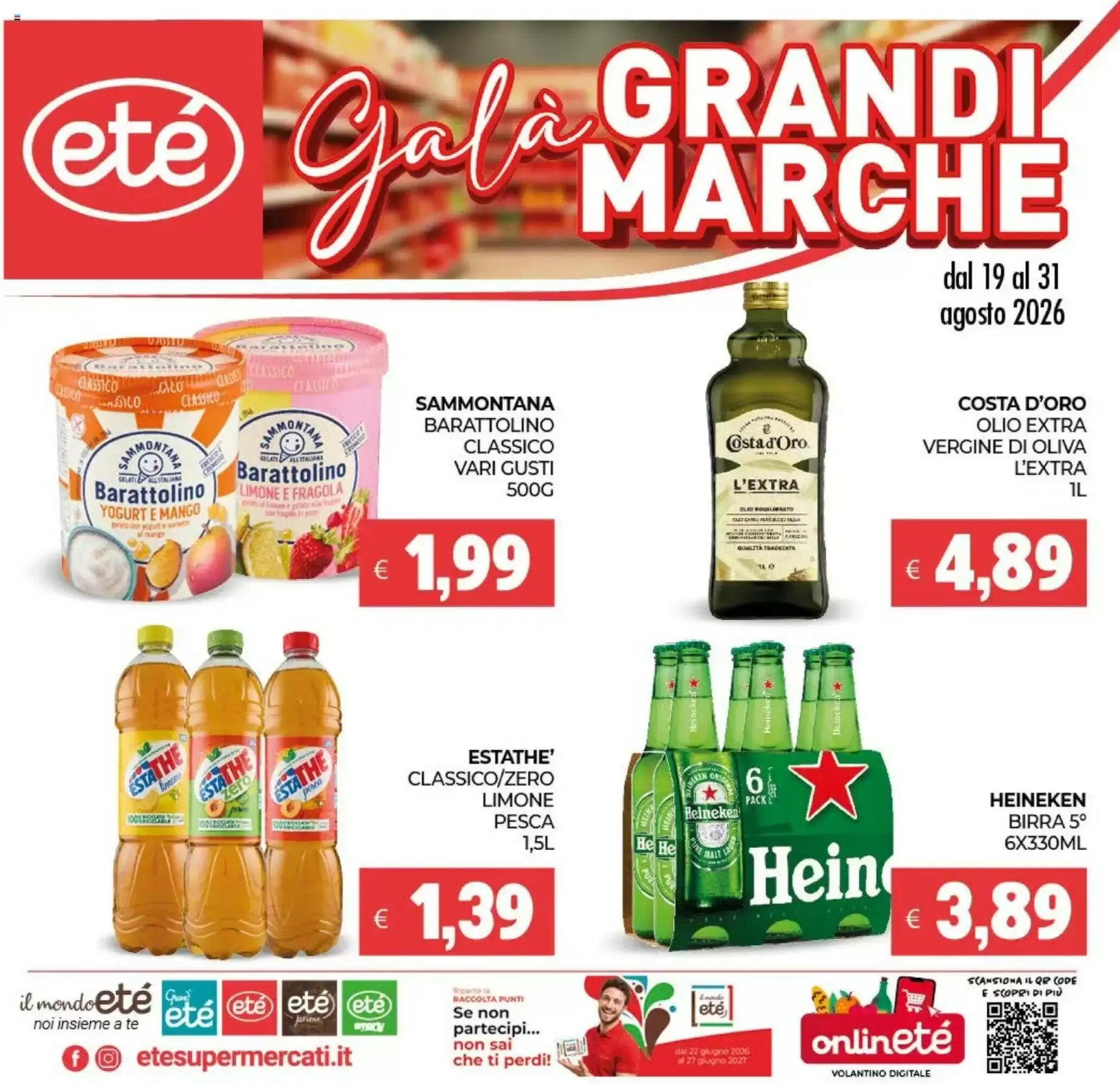 Volantino promozionale Eté  valide dal 19/08/2026 - Pagina 1.