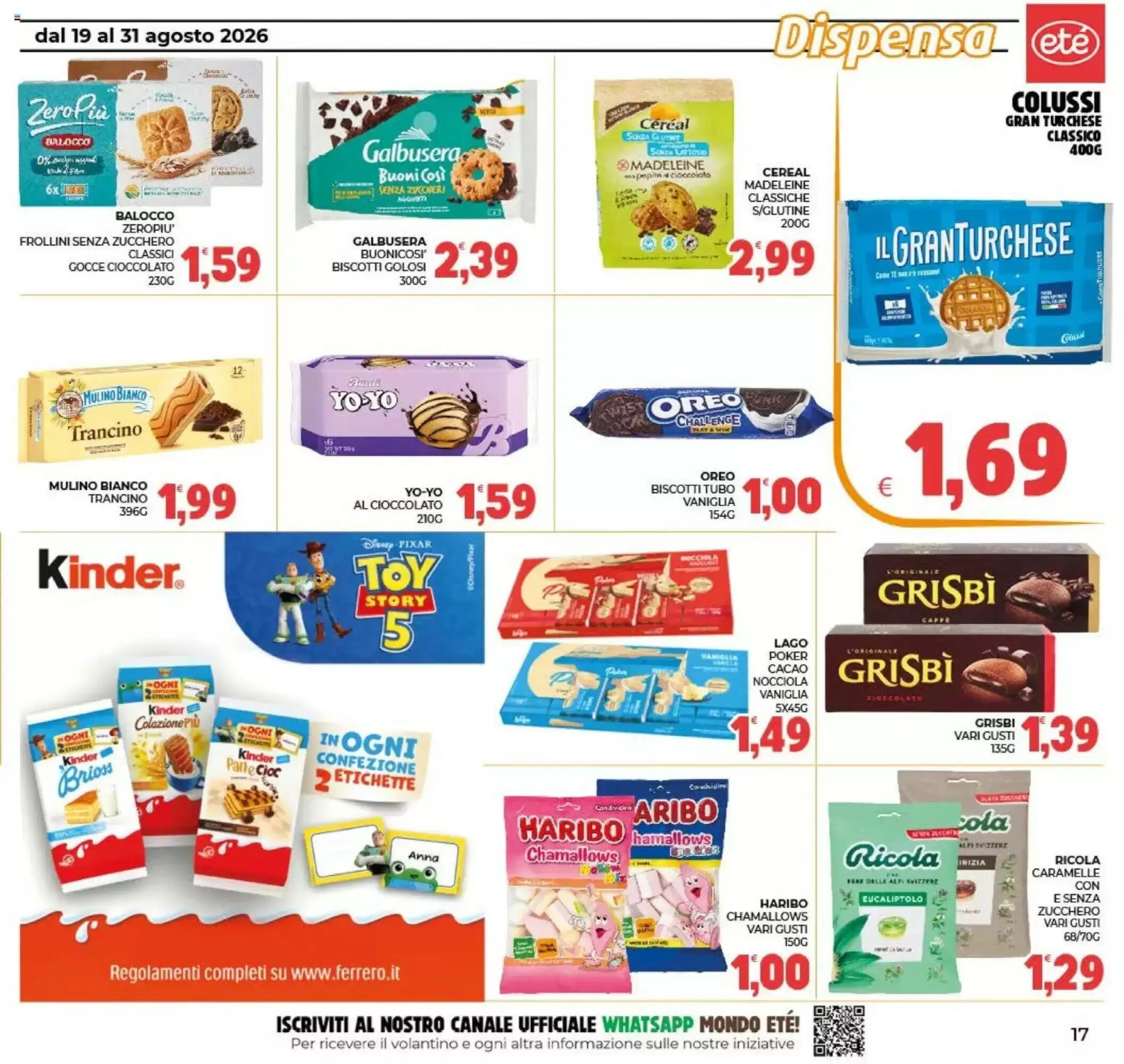 Volantino promozionale Eté  valide dal 19/08/2026 - Pagina 17.