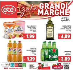 Volantino promozionale Eté  valide dal 19/08/2026