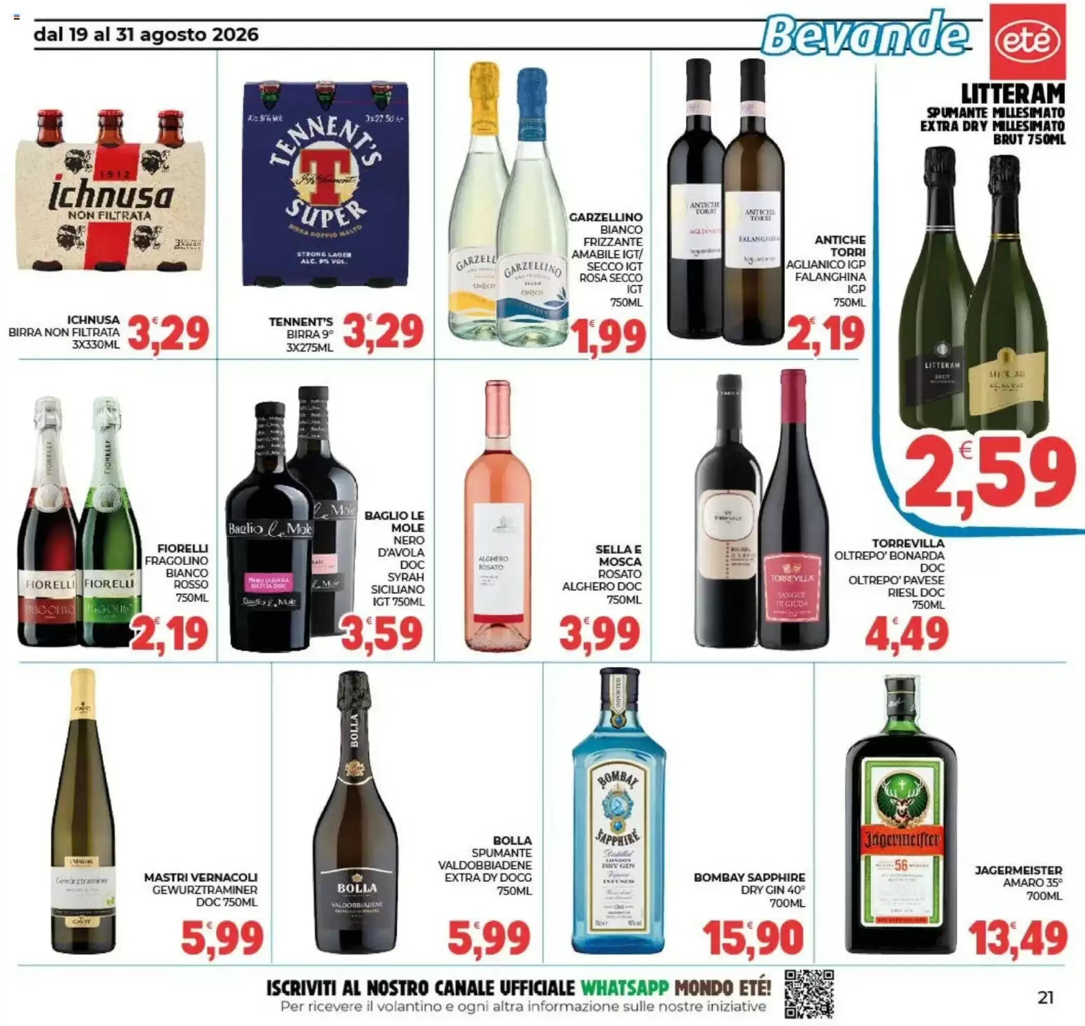 Volantino promozionale Eté  valide dal 19/08/2026 - Pagina 21.