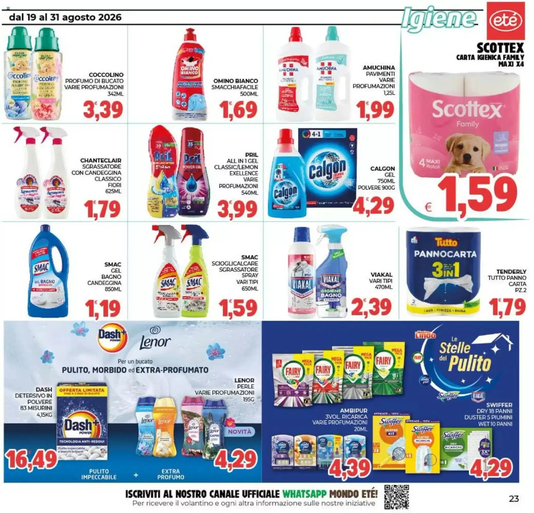 Volantino promozionale Eté  valide dal 19/08/2026 - Pagina 23.