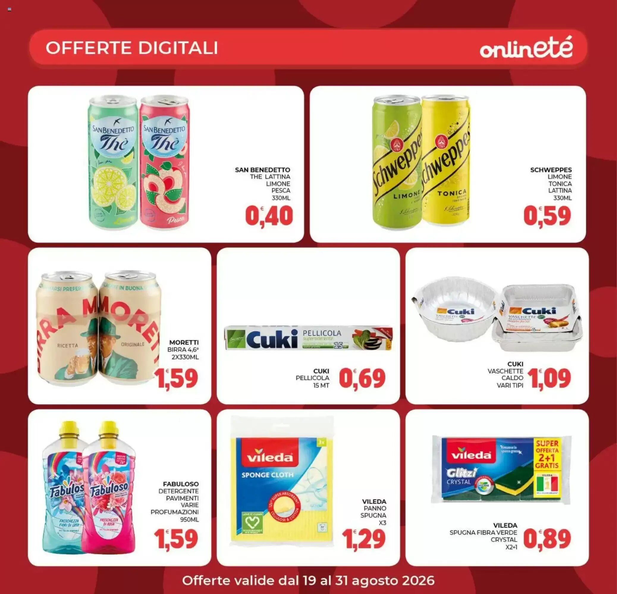 Volantino promozionale Eté  valide dal 19/08/2026 - Pagina 28.