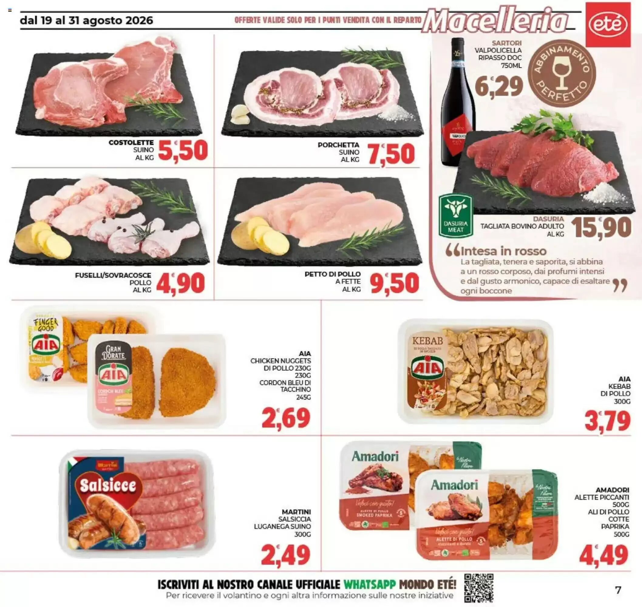 Volantino promozionale Eté  valide dal 19/08/2026 - Pagina 7.