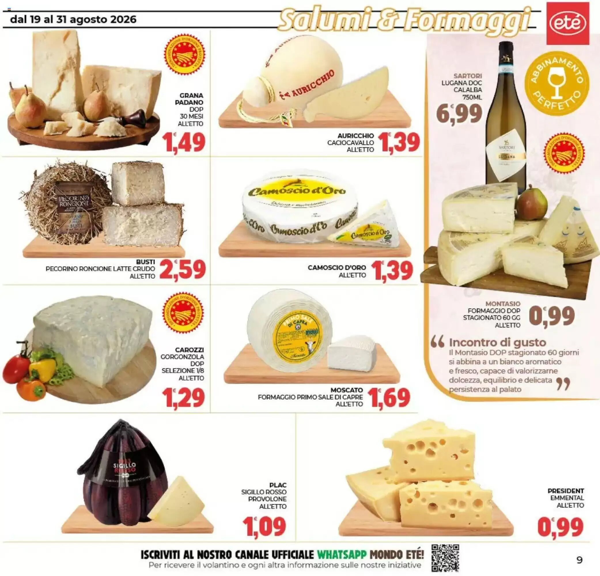 Volantino promozionale Eté  valide dal 19/08/2026 - Pagina 9.