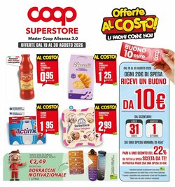 Volantino promozionale Coop Master Alleanza 3.0  valide dal 19/08/2026