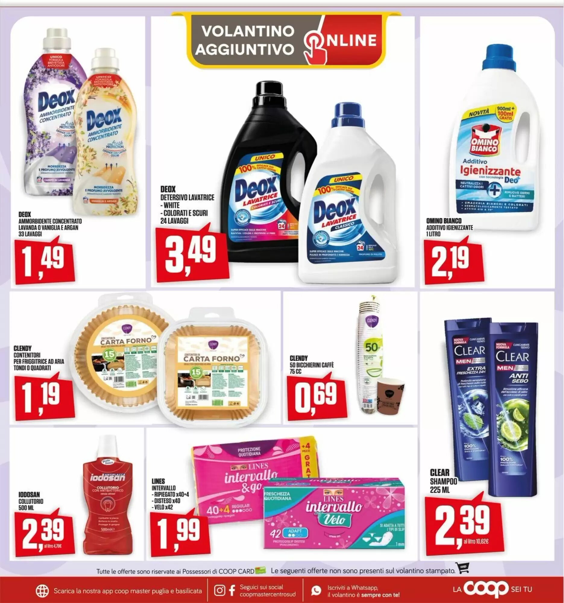 Volantino promozionale Coop Master Alleanza 3.0  valide dal 19/08/2026 - Pagina 24.