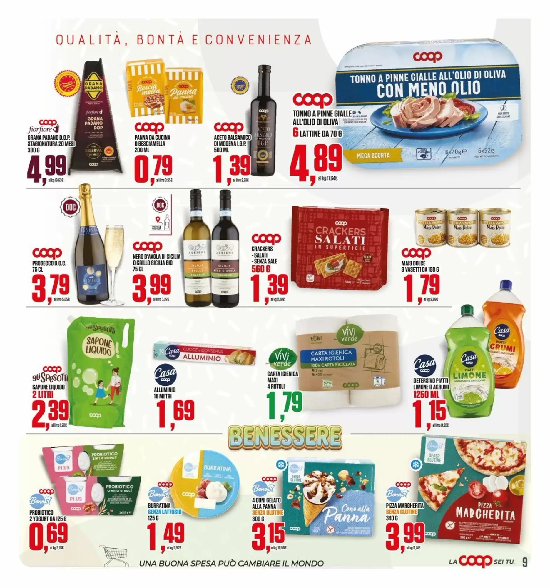 Volantino promozionale Coop Master Alleanza 3.0  valide dal 19/08/2026 - Pagina 9.