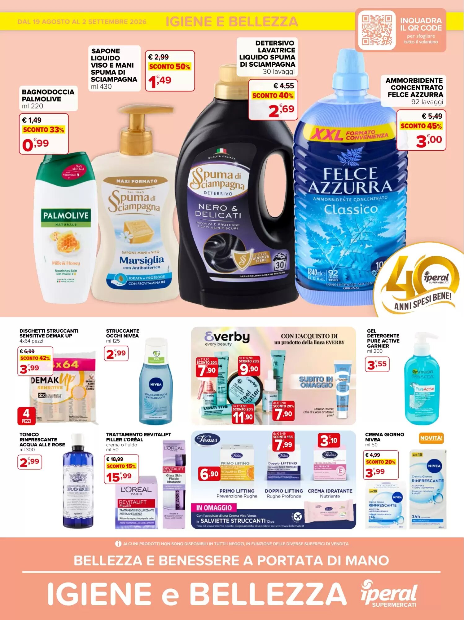 Volantino promozionale Iperal  valide dal 19/08/2026 - Pagina 1.