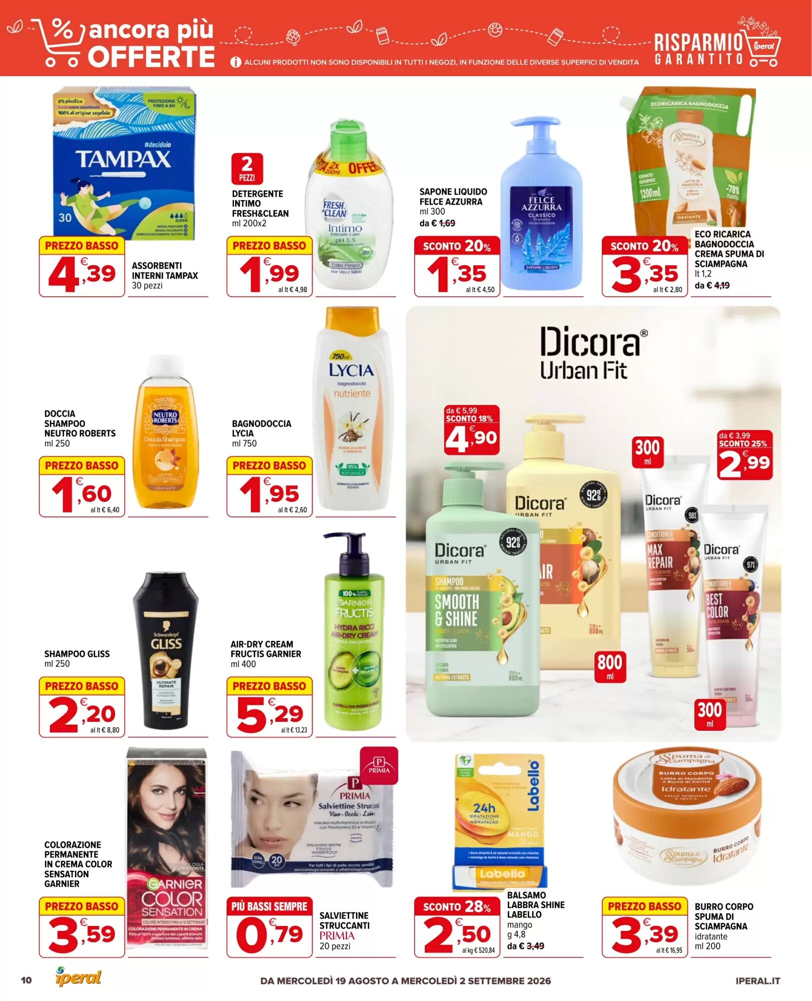 Volantino promozionale Iperal  valide dal 19/08/2026 - Pagina 10.