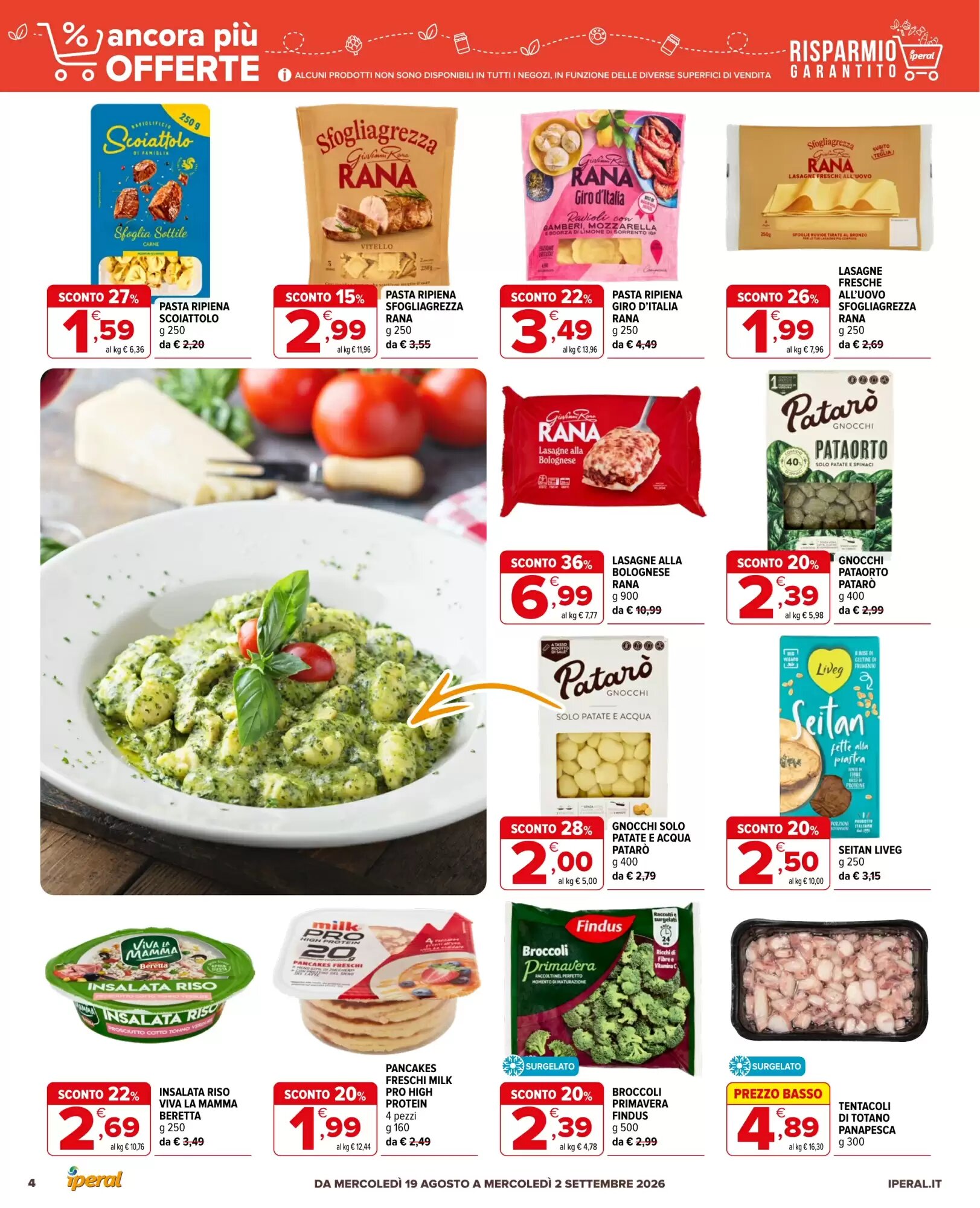 Volantino promozionale Iperal  valide dal 19/08/2026 - Pagina 4.