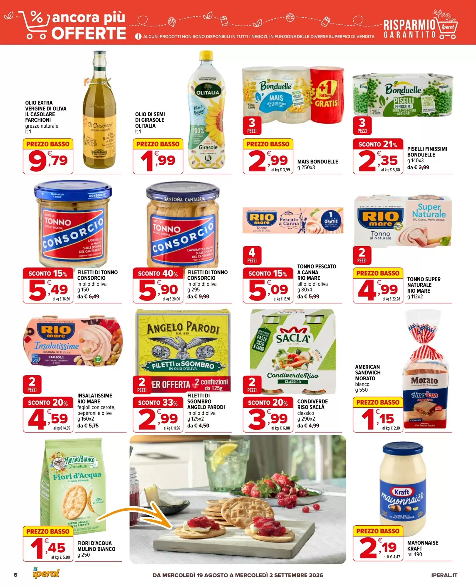 Volantino promozionale Iperal  valide dal 19/08/2026 - Pagina 6.