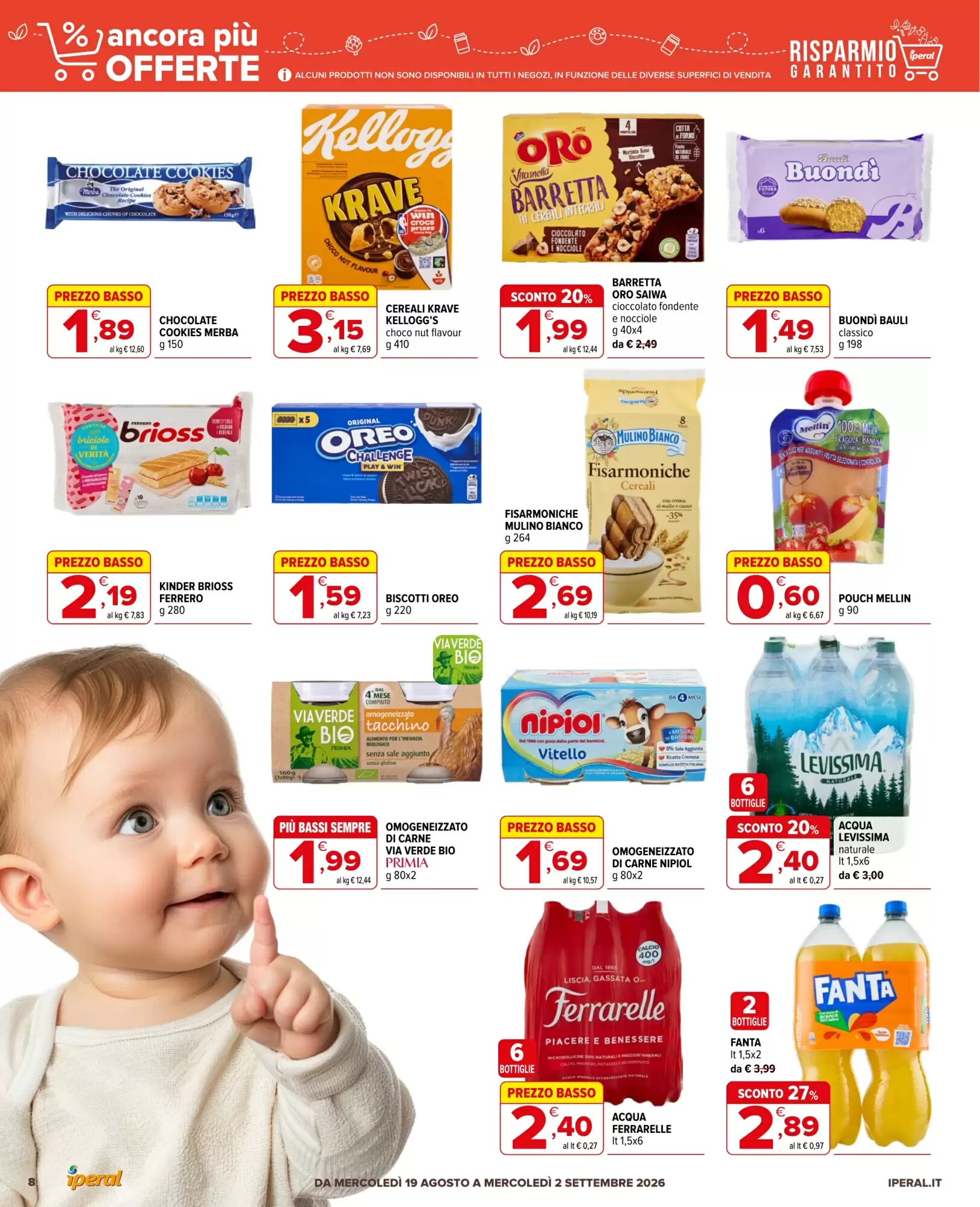 Volantino promozionale Iperal  valide dal 19/08/2026 - Pagina 8.