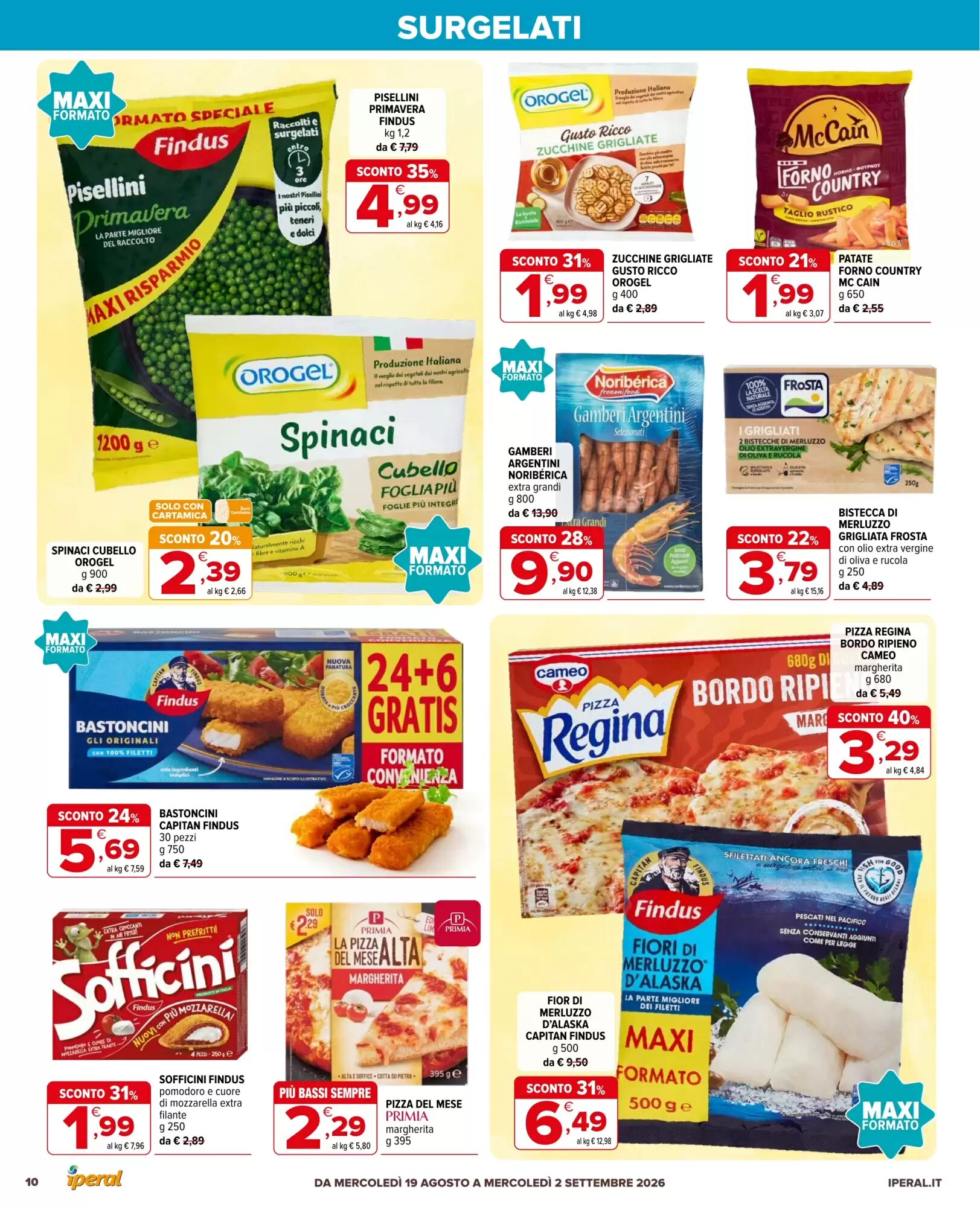 Volantino promozionale Iperal  valide dal 19/08/2026 - Pagina 10.
