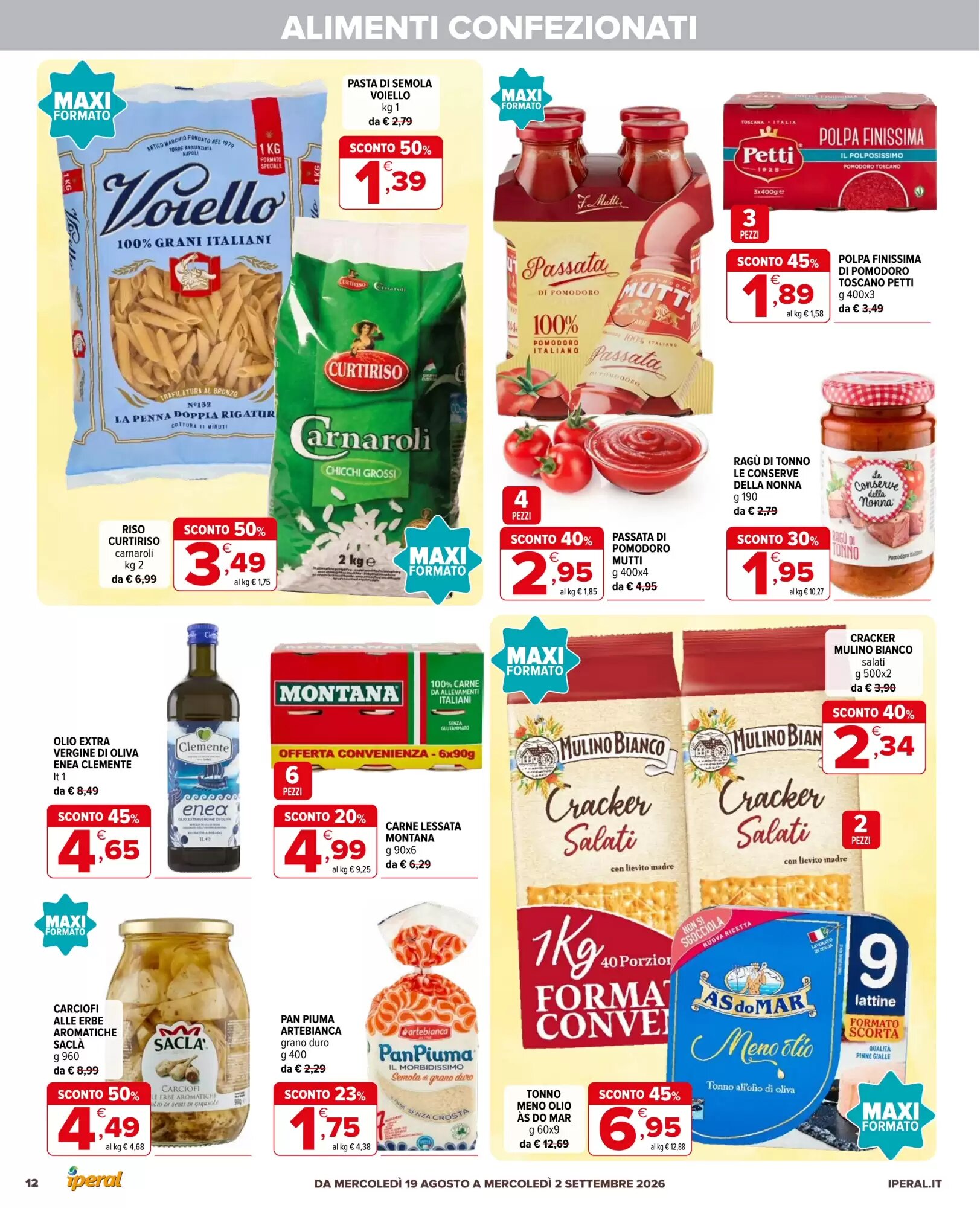 Volantino promozionale Iperal  valide dal 19/08/2026 - Pagina 12.