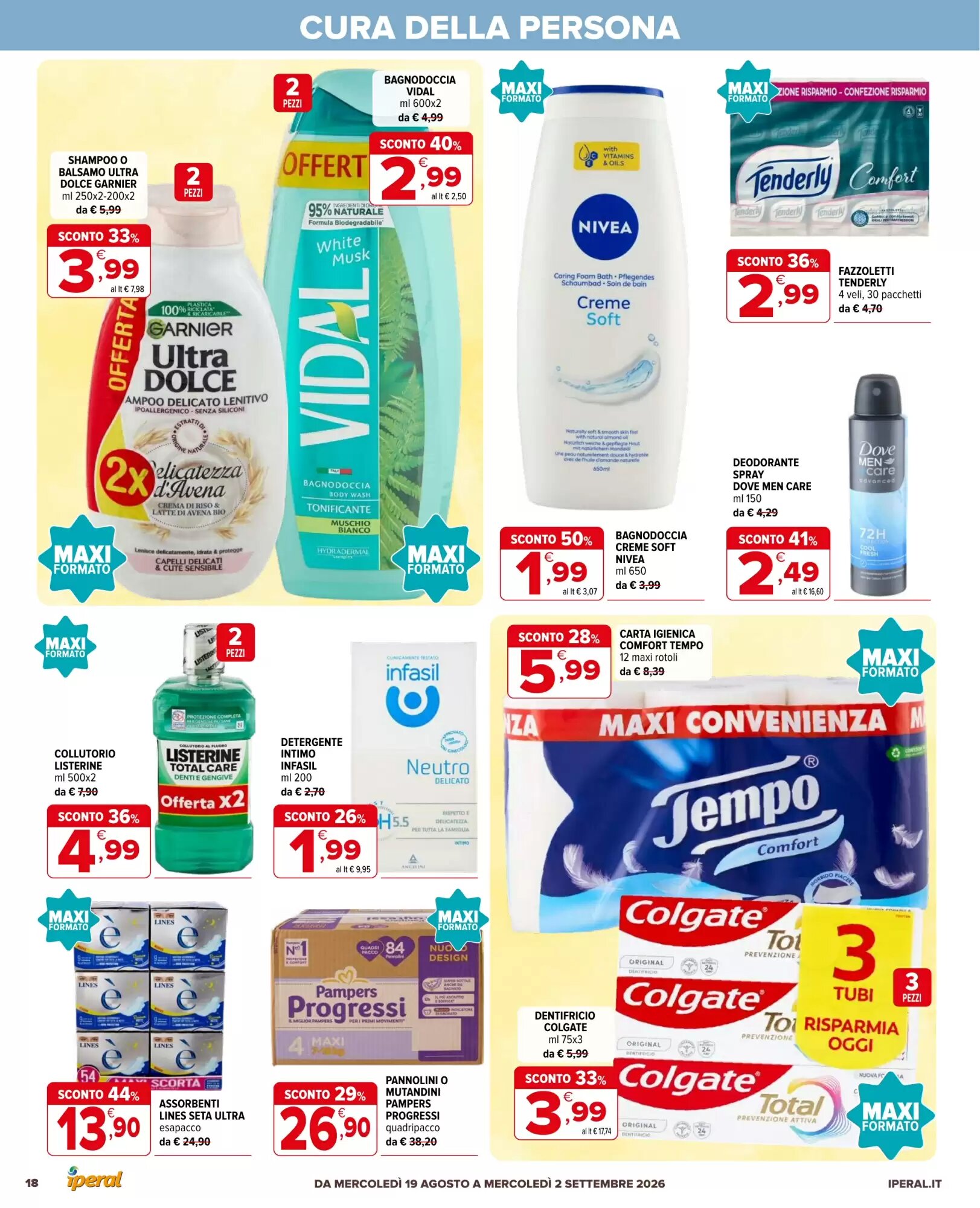Volantino promozionale Iperal  valide dal 19/08/2026 - Pagina 18.