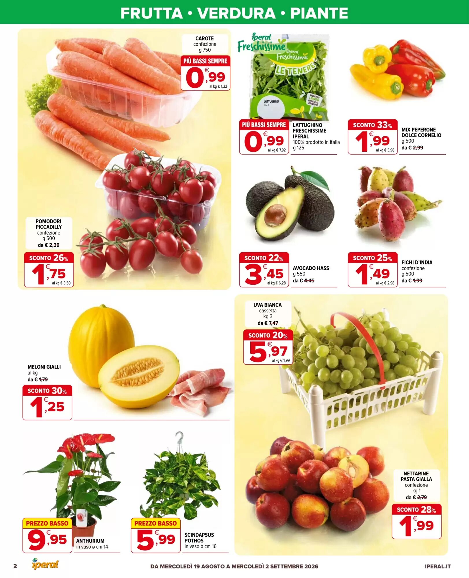 Volantino promozionale Iperal  valide dal 19/08/2026 - Pagina 2.