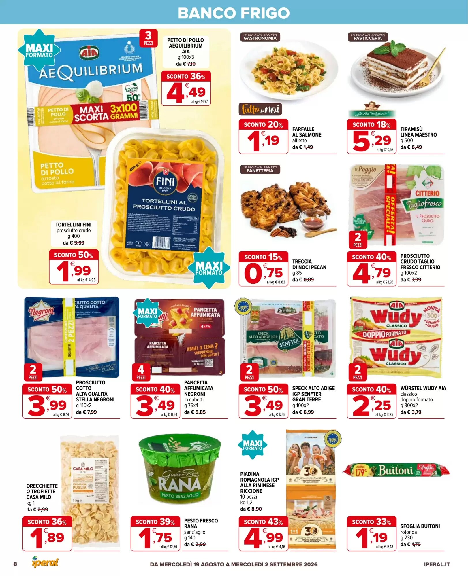 Volantino promozionale Iperal  valide dal 19/08/2026 - Pagina 8.