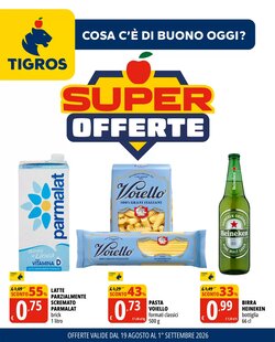 Volantino promozionale Tigros  valide dal 19/08/2026