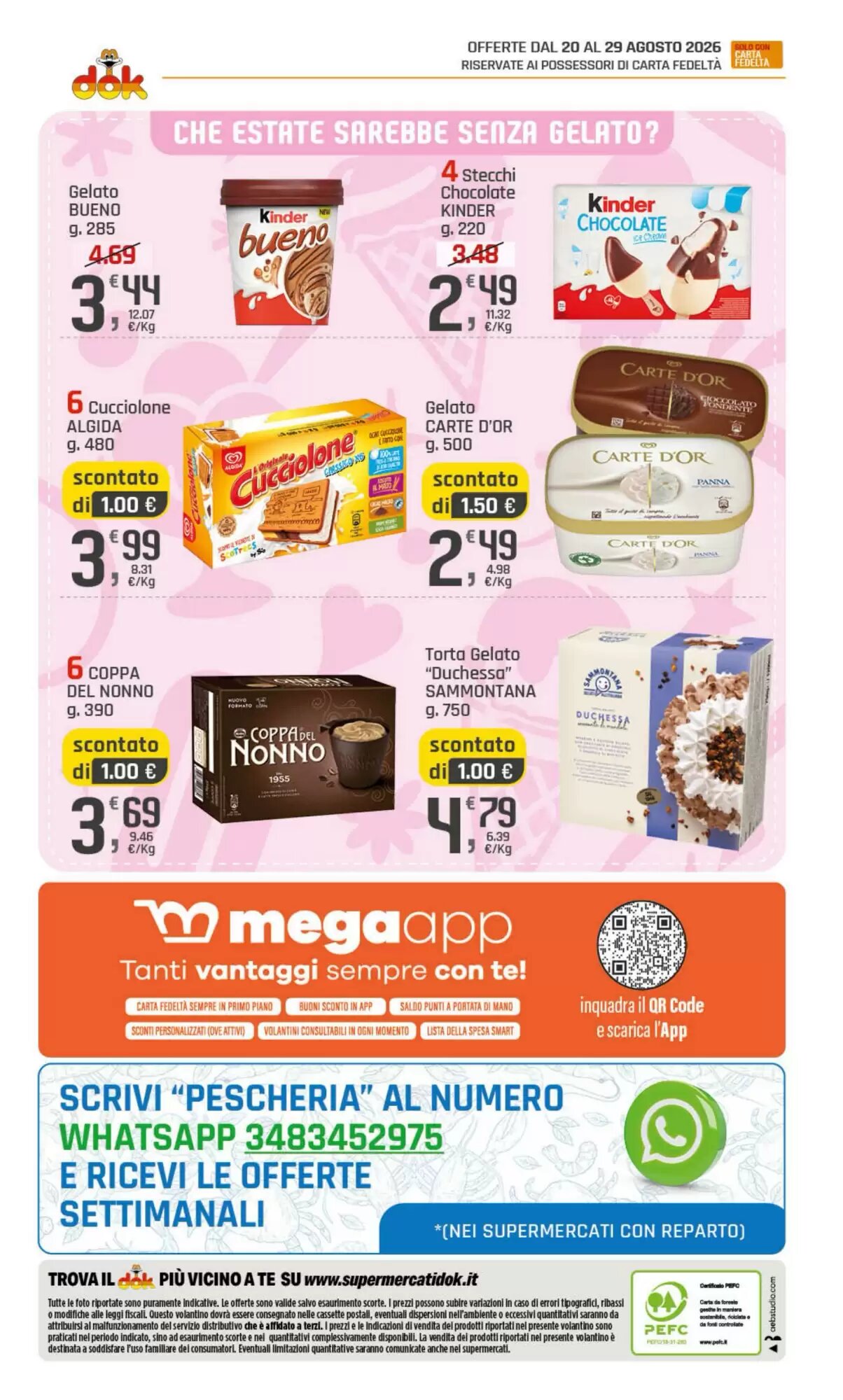 Volantino promozionale Supermercati Dok  valide dal 20/08/2026 - Pagina 20.