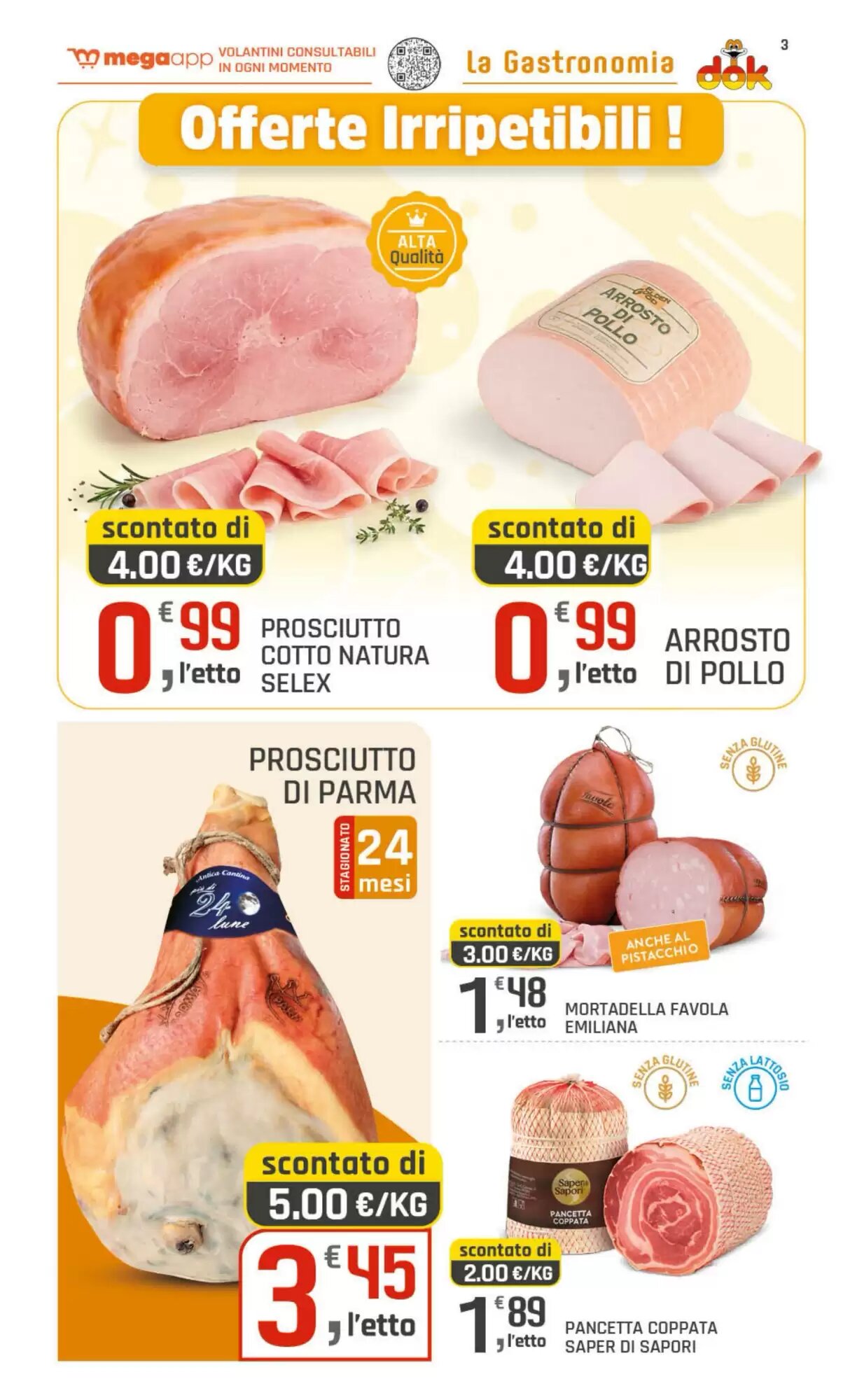 Volantino promozionale Supermercati Dok  valide dal 20/08/2026 - Pagina 3.