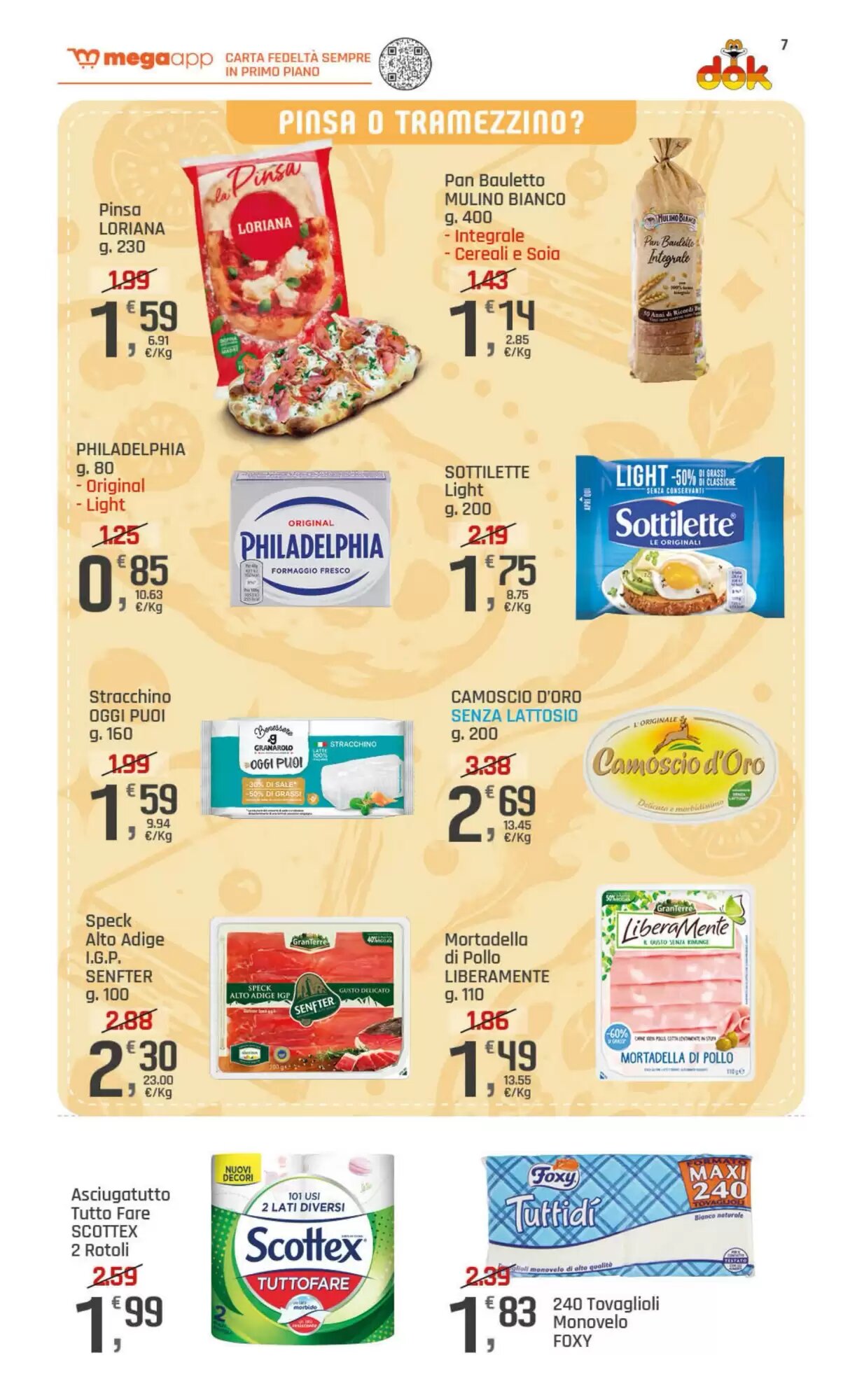 Volantino promozionale Supermercati Dok  valide dal 20/08/2026 - Pagina 7.