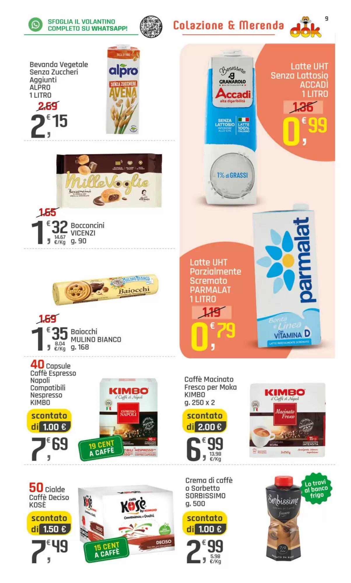 Volantino promozionale Supermercati Dok  valide dal 20/08/2026 - Pagina 9.