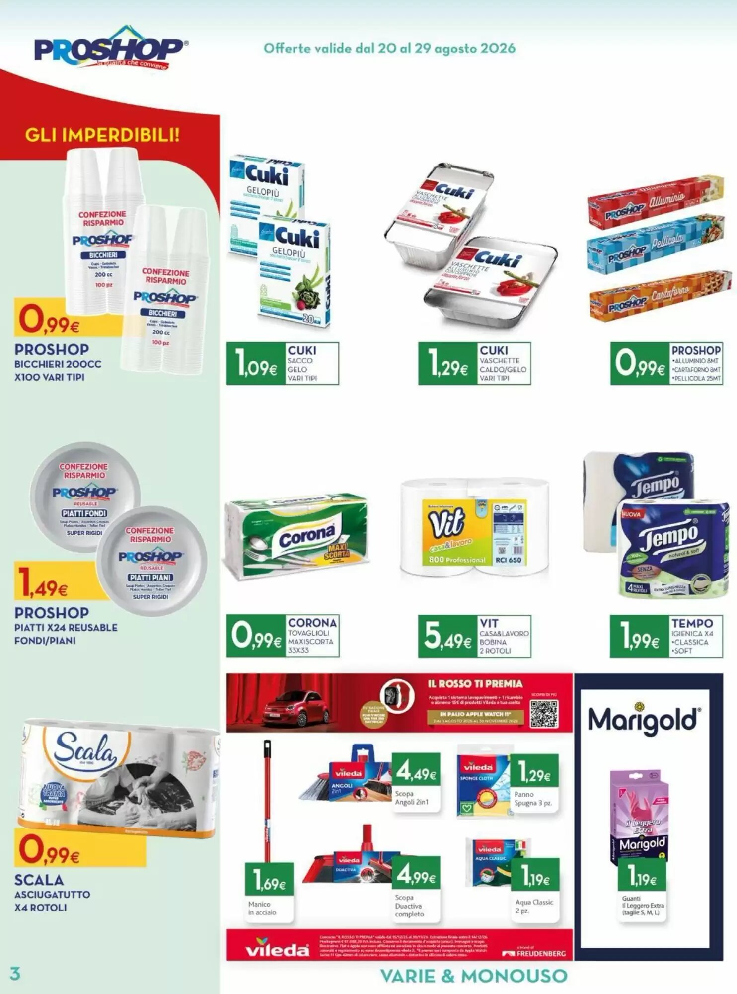 Volantino promozionale Proshop  valide dal 20/08/2026 - Pagina 4.