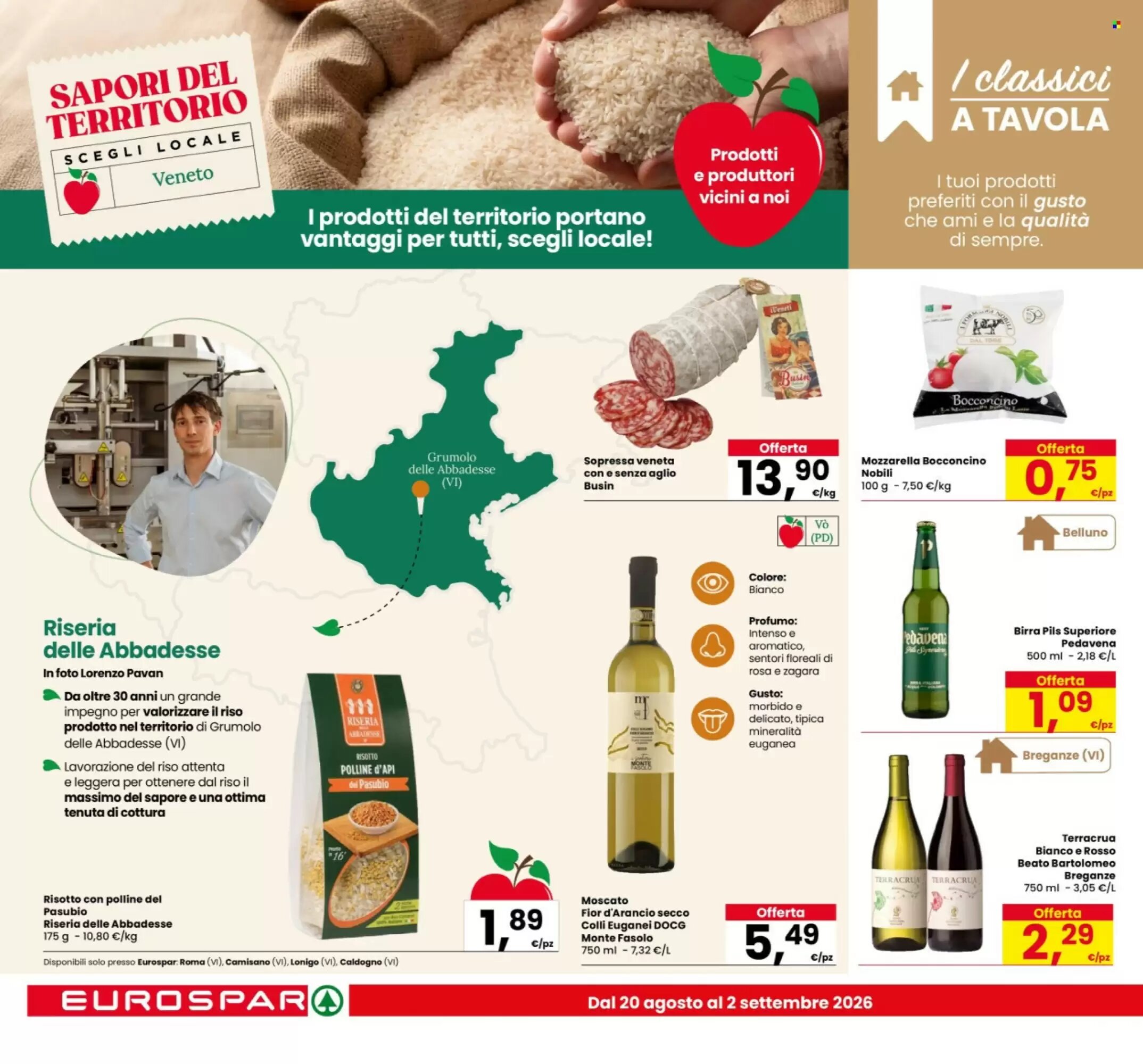 Volantino promozionale Eurospar  valide dal 20/08/2026 - Pagina 10.