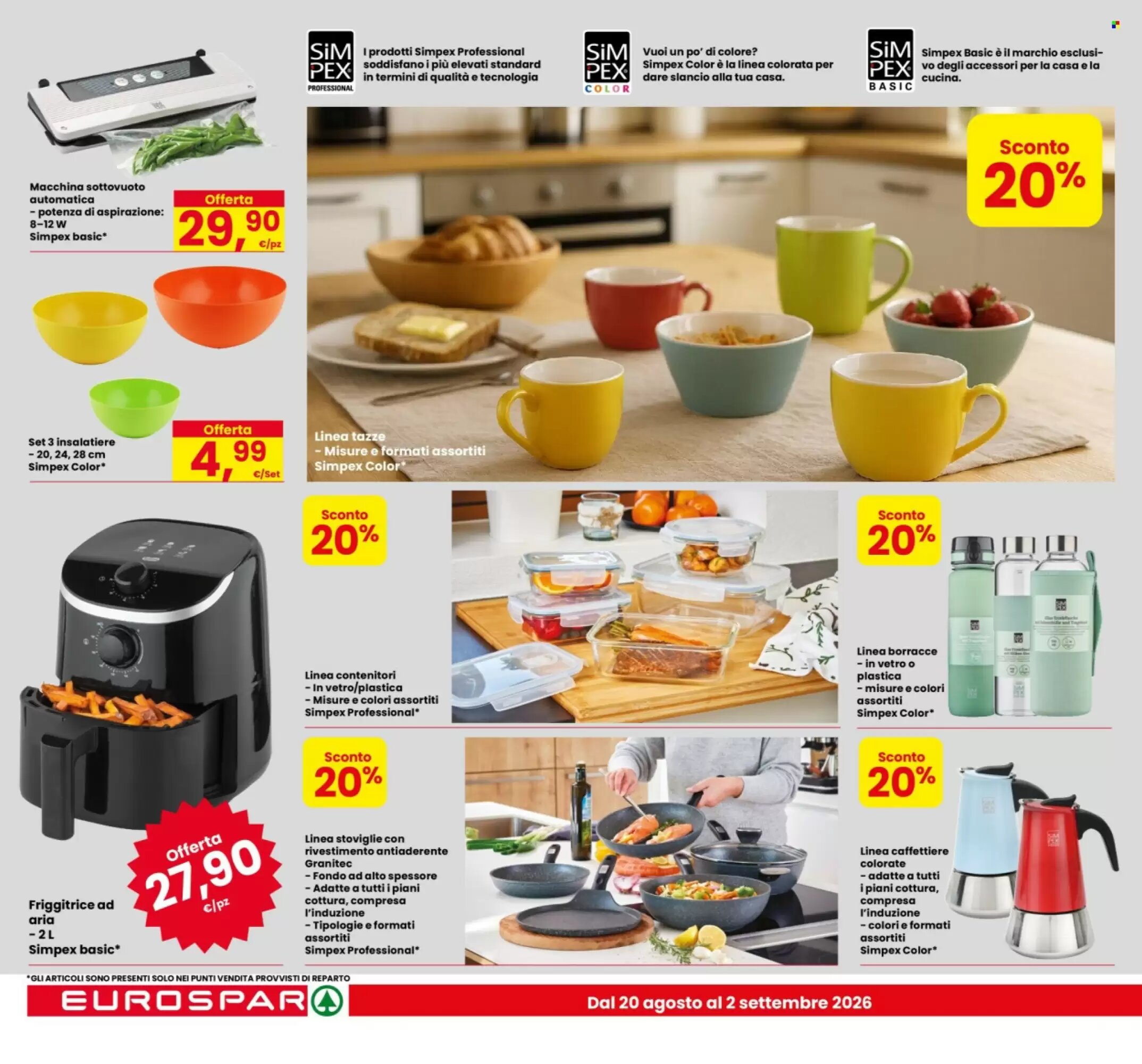 Volantino promozionale Eurospar  valide dal 20/08/2026 - Pagina 16.