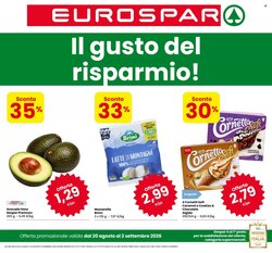 Volantino promozionale Eurospar  valide dal 20/08/2026