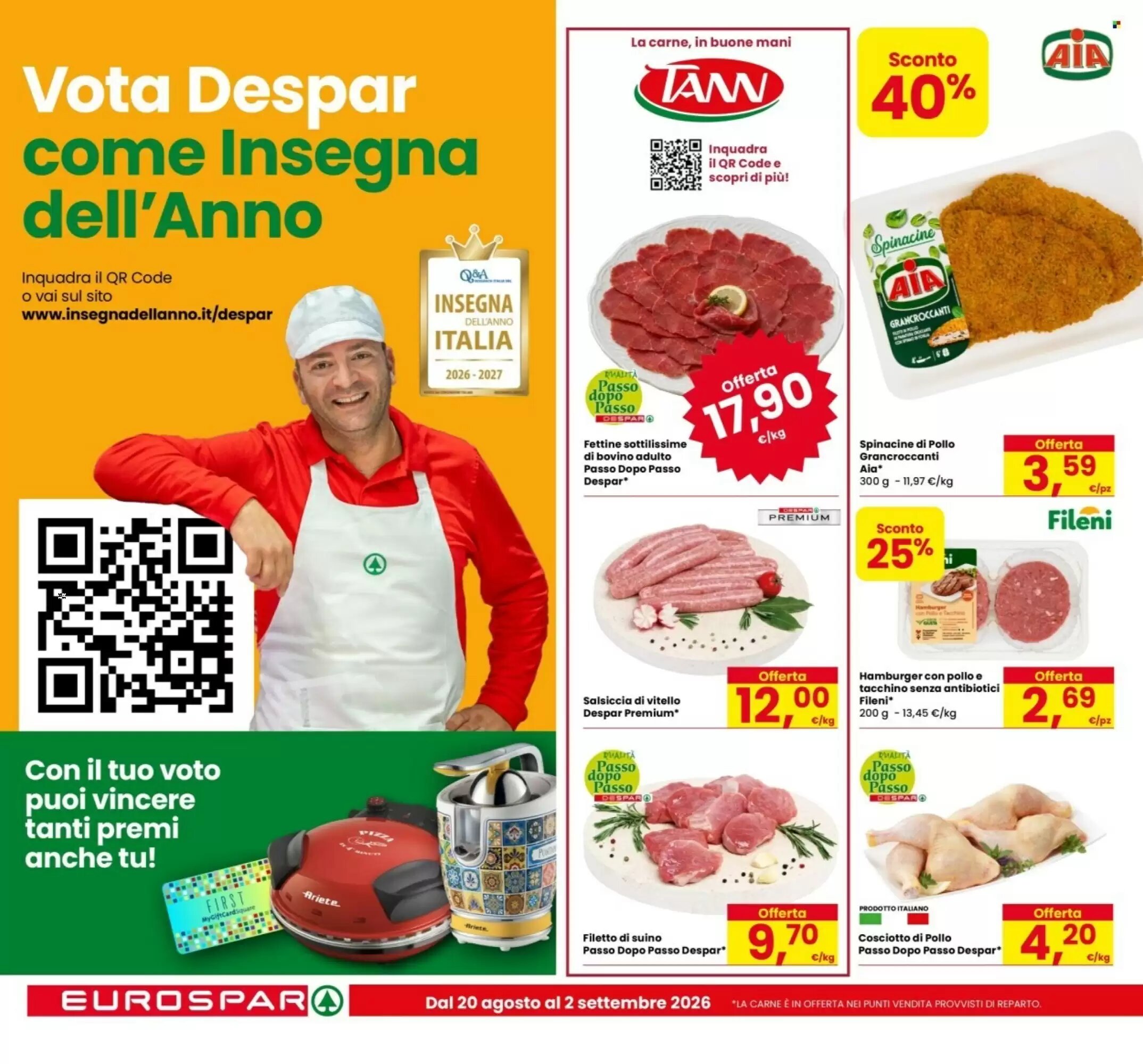 Volantino promozionale Eurospar  valide dal 20/08/2026 - Pagina 2.