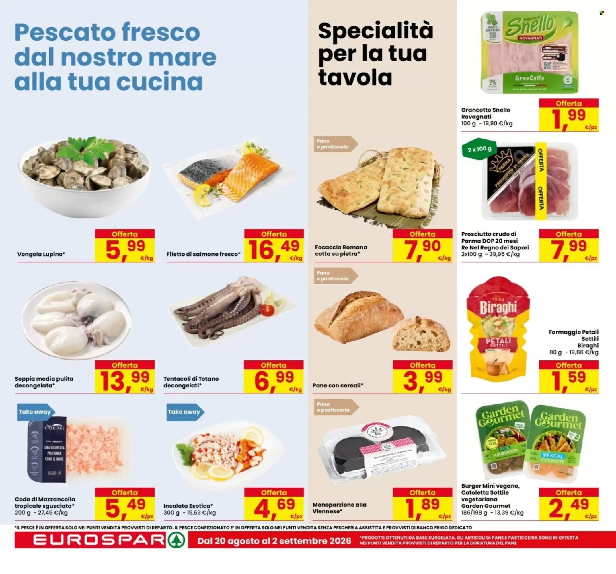 Volantino promozionale Eurospar  valide dal 20/08/2026 - Pagina 4.