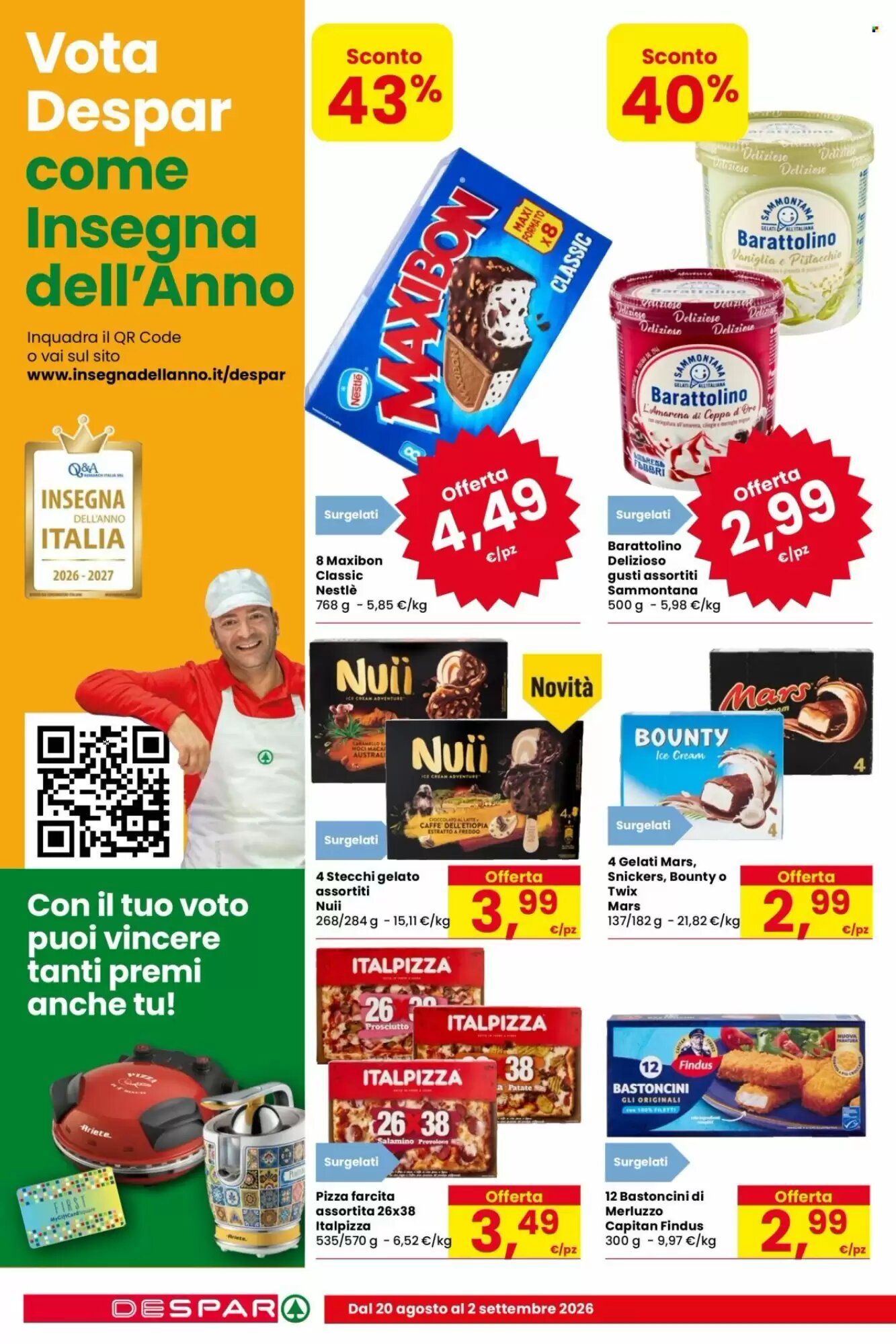 Volantino promozionale Despar  valide dal 20/08/2026 - Pagina 10.