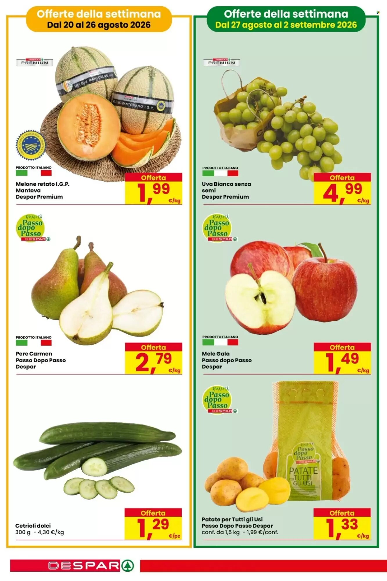 Volantino promozionale Despar  valide dal 20/08/2026 - Pagina 2.
